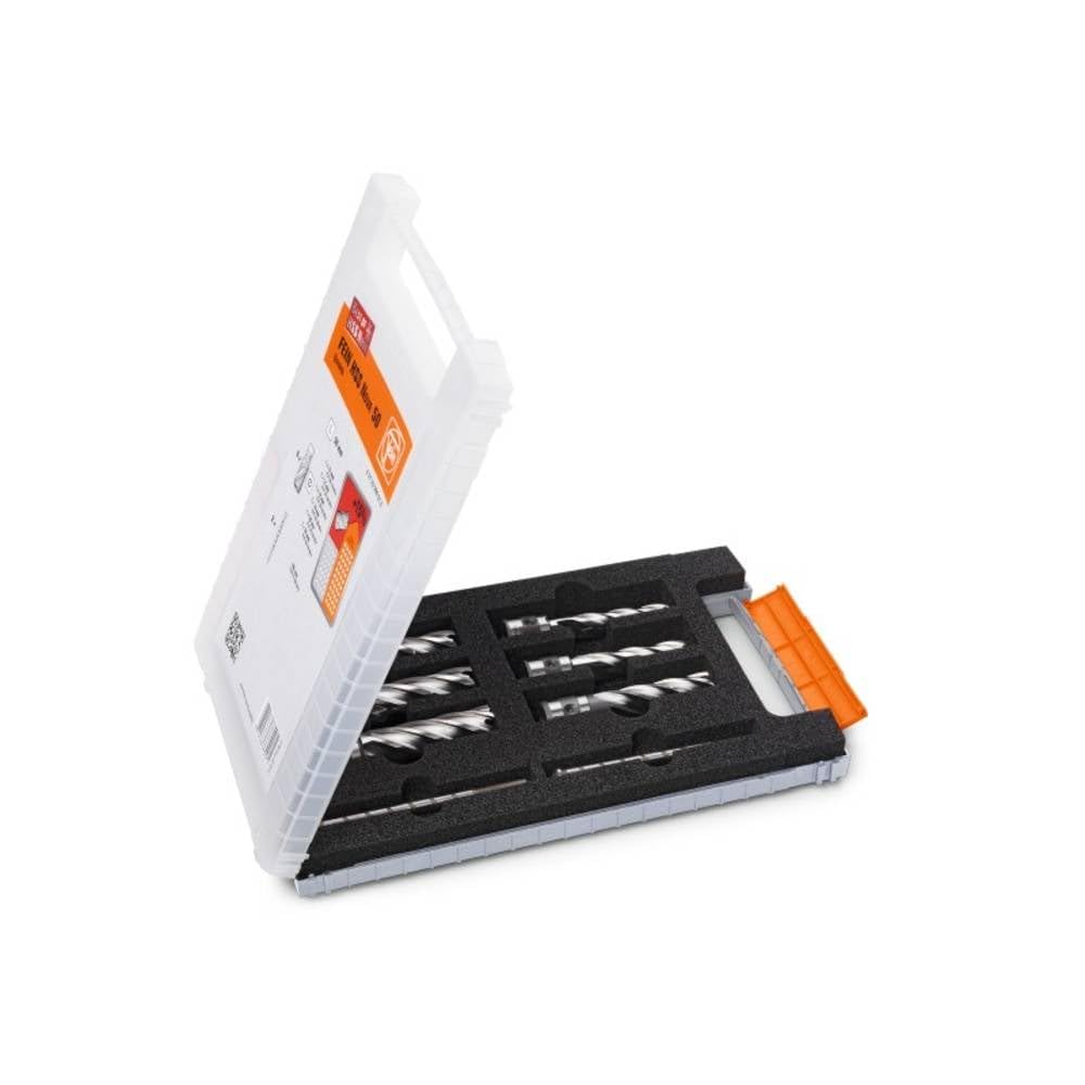 fein-63133999010-kernbohrer-set-best-of-quickin-hss-nova-50-qi-8-teilig-12-22-mm image 1