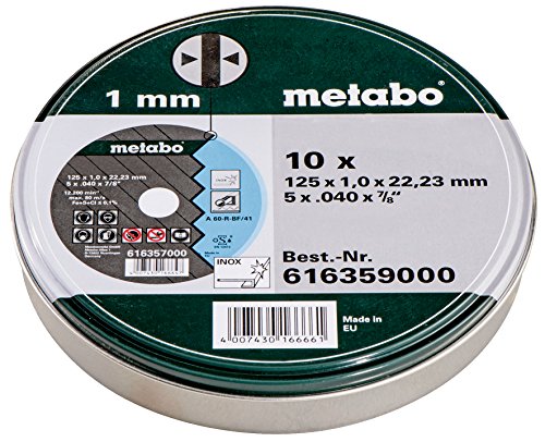 metabo-trennscheiben-sp-125-inox-10-st-ck-art-616359000-125-x-1-0-x-22-23-mm-d-n image 6