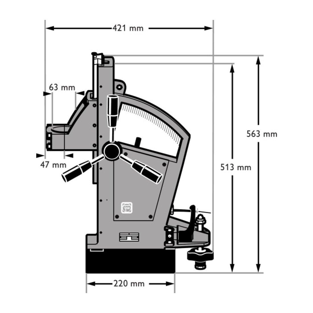 fein-mbs-32-f-magnet-bohrst-nder-pr-zise-bohr-gewindeschneid-und-anfasarbeiten image 2