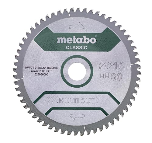 metabo-kreiss-geblatt-precision-cut-216-x-30-mm-z60-fz-tz-holz-laminat-hartmetal image 7