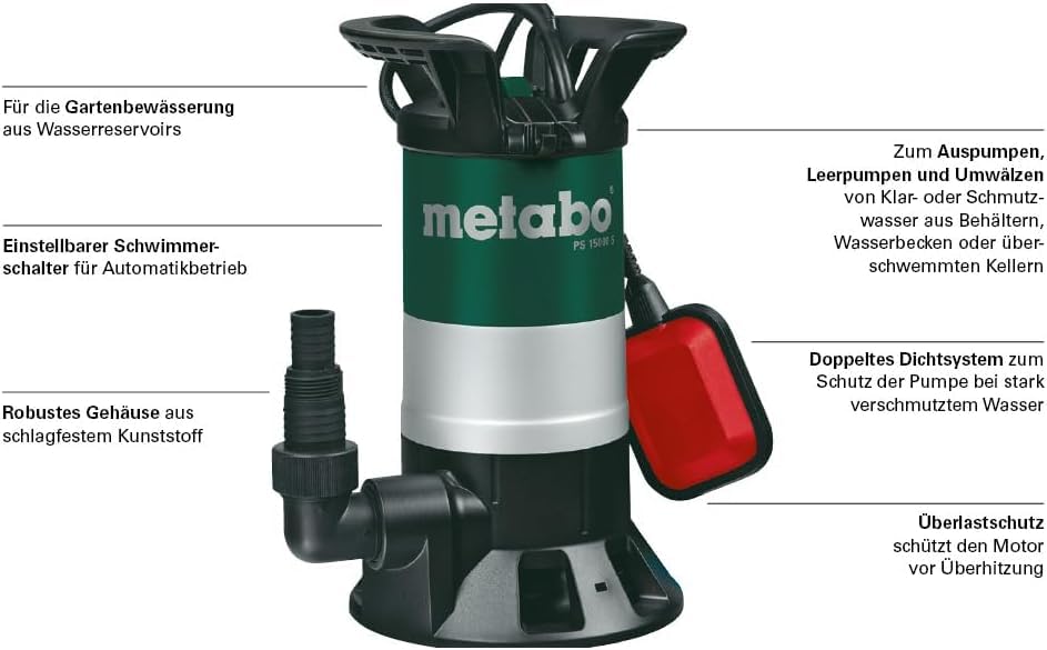 metabo-ps-15000-s-schmutzwasser-tauchpumpe-0251500000-850-w-15-000-l-h-f-rderh-h image 7