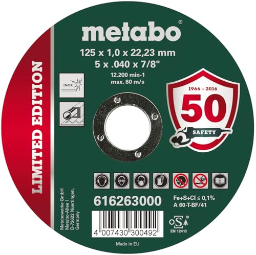 metabo-limited-edition-trennscheibe-125-x-1-0-x-22-23-mm-inox-100-st-ck-gerade-a image 4