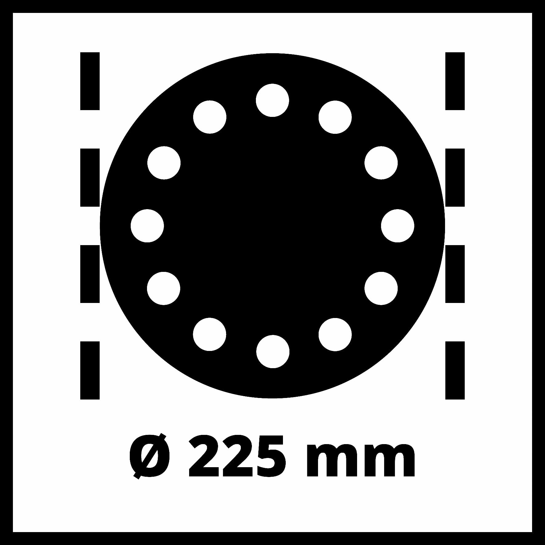 einhell-trockenbauschleifer-tc-dws-225-1220-w-225-mm-schleifteller-mit-b-rstenkr image 8