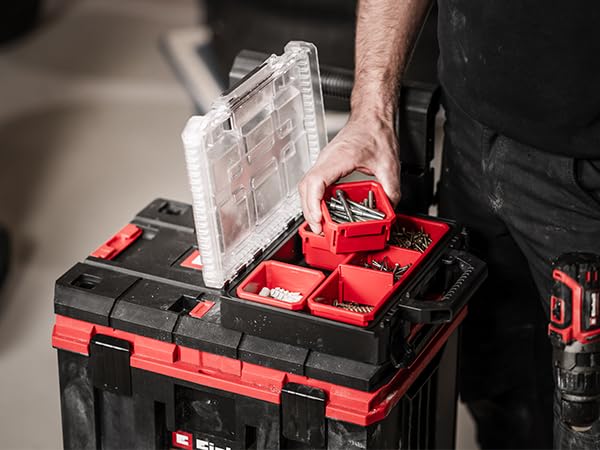 original-einhell-e-case-adapterplatte-max-300-kg-belastbar-stapelbar-verriegelba image 8