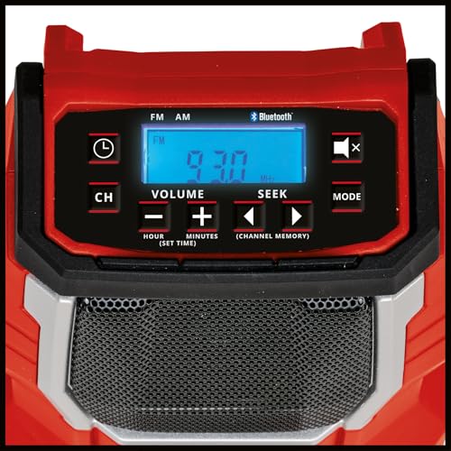 einhell-tc-ar-18-li-power-x-change-akku-radio-solo-18-v-li-ion-am-fm-bluetooth-o image 5