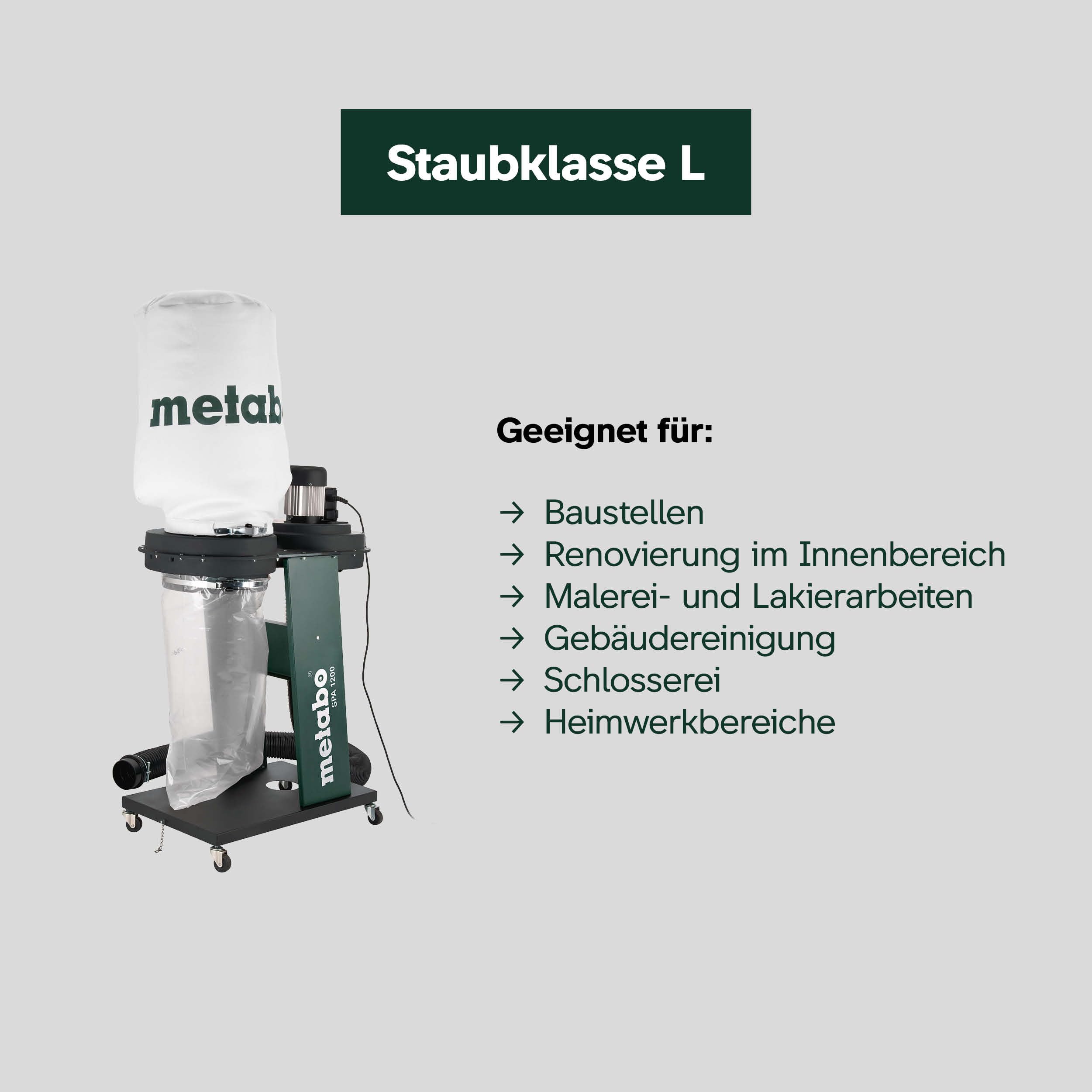 metabo-spa-1200-6012050009-sp-neabsauganlage-staubklasse-l-65-l-sp-nesack-550-w- image 5