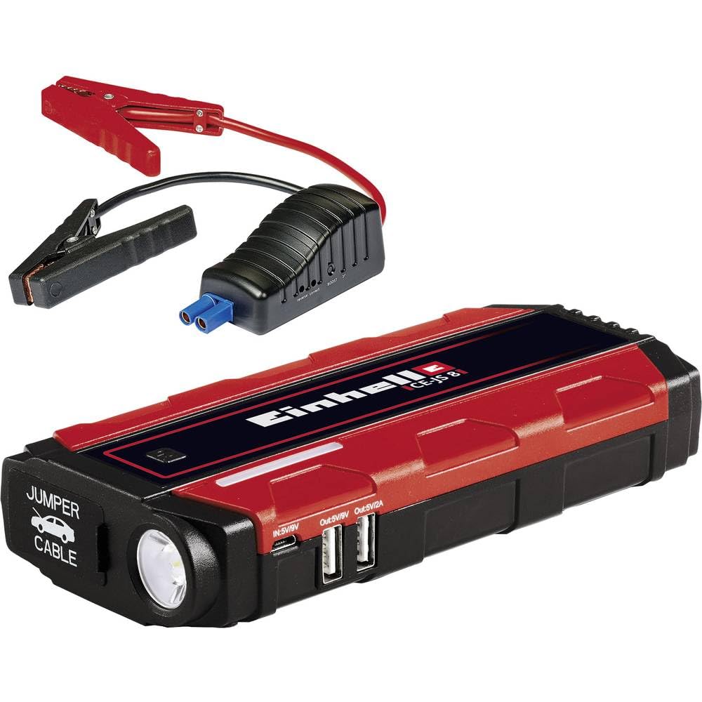 einhell-ce-js-8-1-jump-start-power-bank-12-v-200-a-starthilfe-lipo-akku-3x2500-m image 2