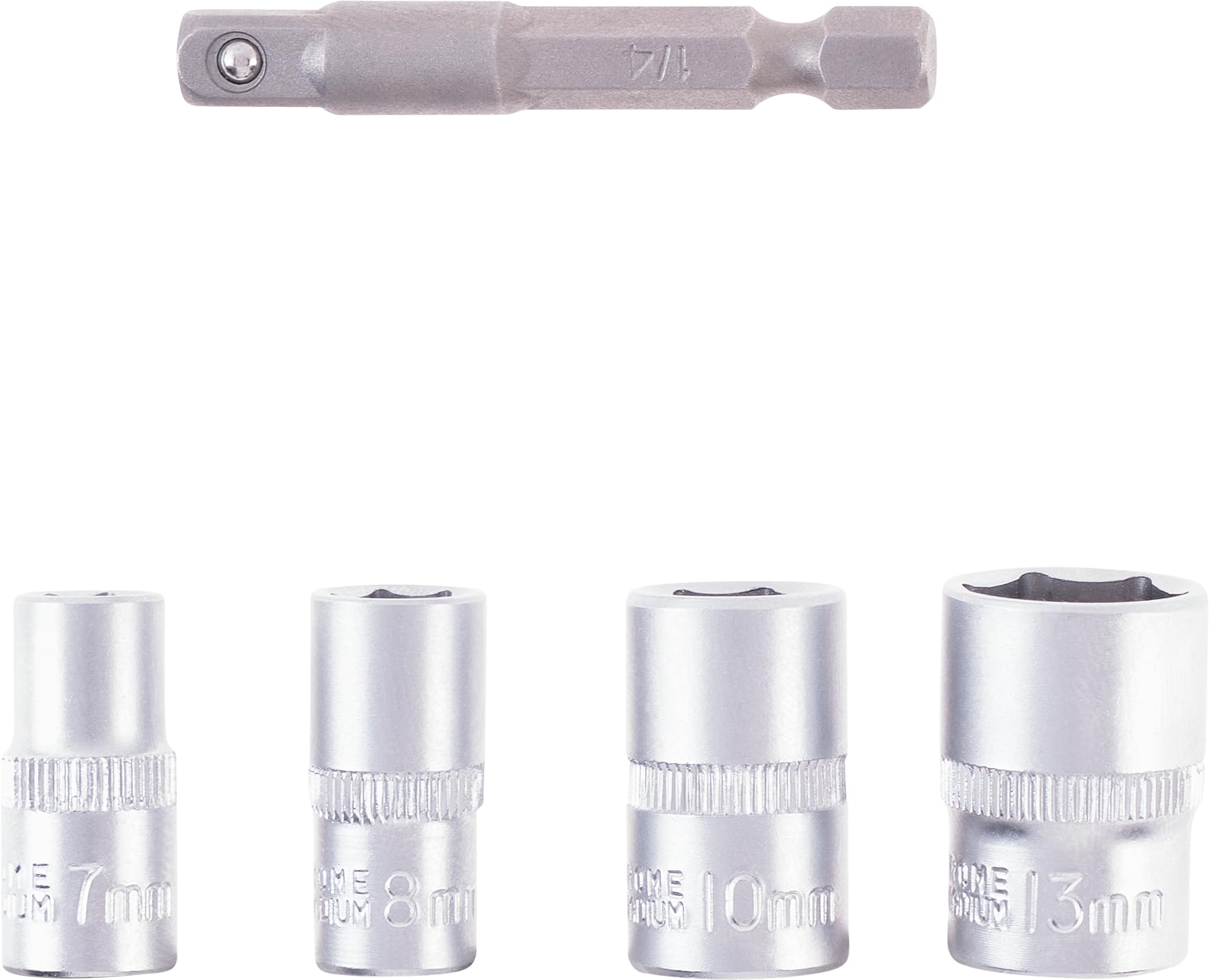 einhell-steckschl-ssel-set-mit-adapter-5-teilig-7-13-mm-chrom-vanadium-innensech image 1
