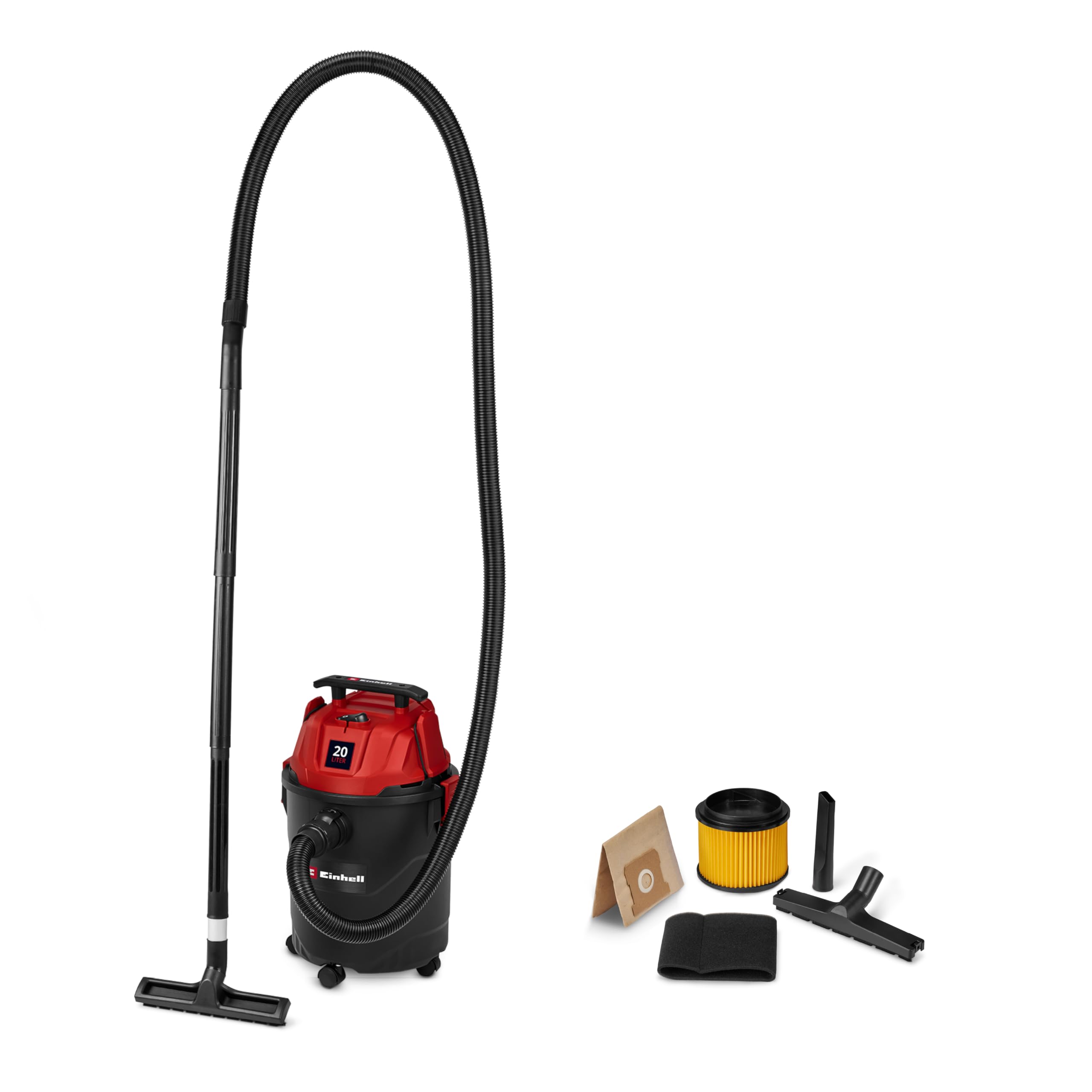 einhell-nass-trockensauger-tc-vc-2045-850-w-20-l-beh-lter-inkl-d-sen-und-filter image 1