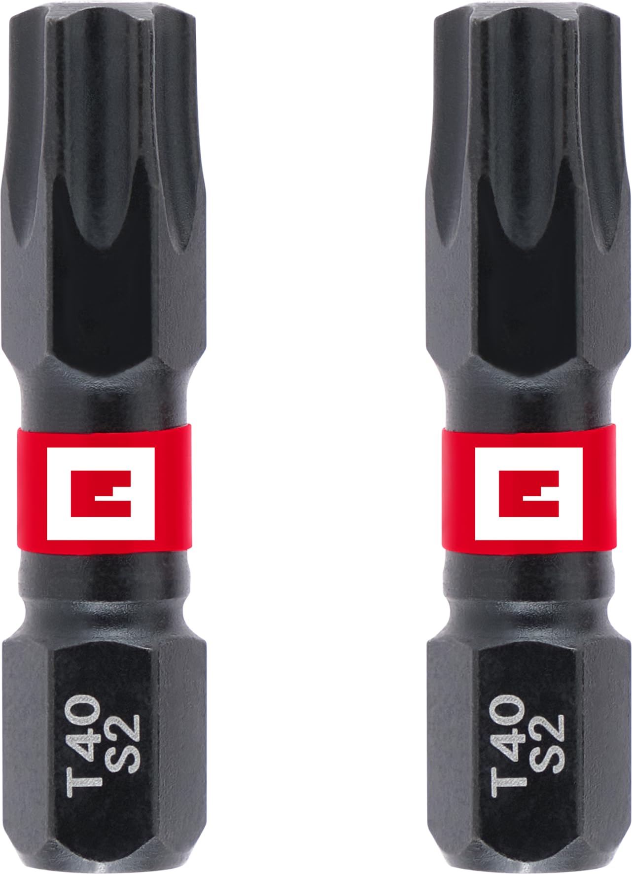 einhell-impact-bits-doppel-torsion-2-tlg-30-mm-t40-s2-stahl-c-6-3-schaft image 1