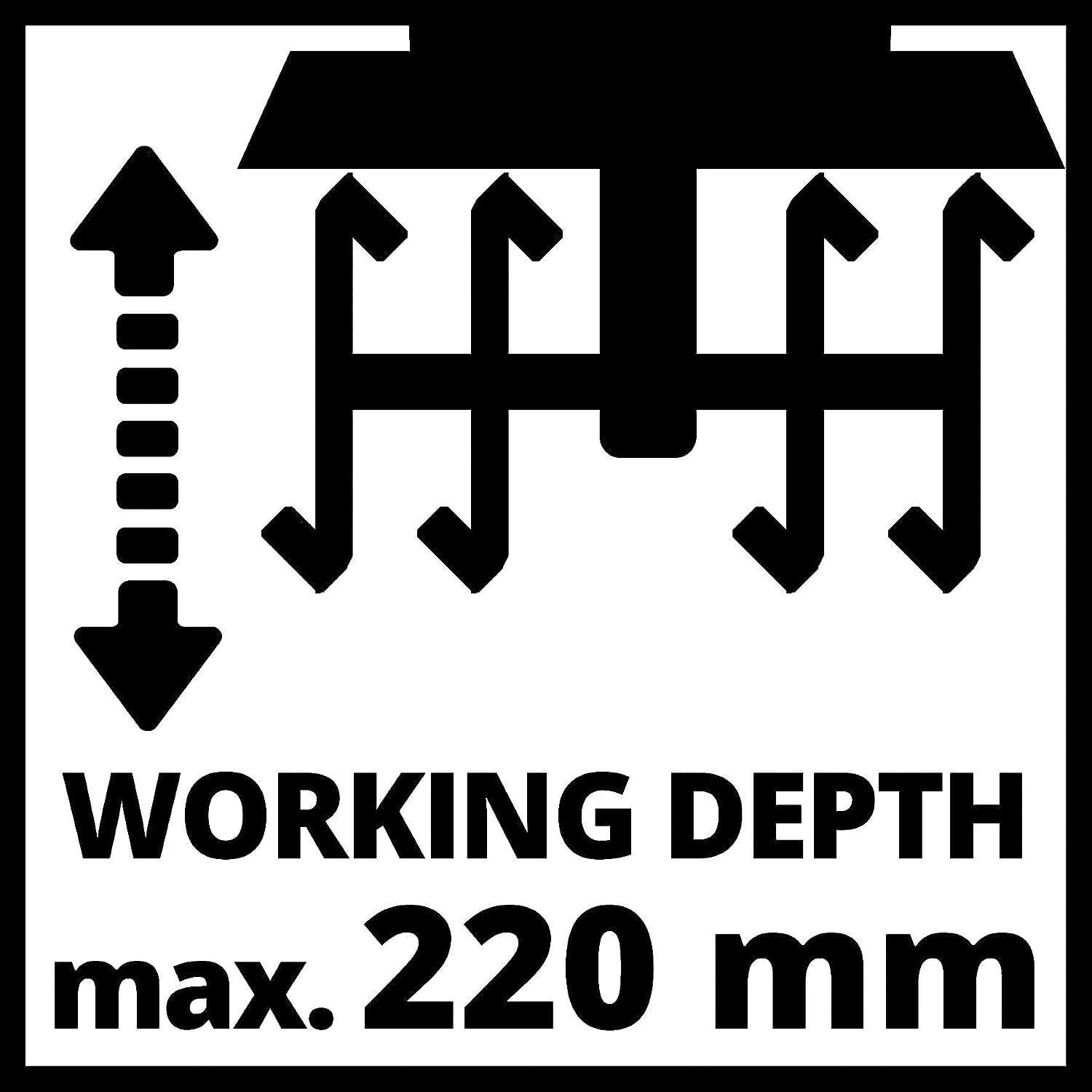 einhell-elektro-bodenhacke-gc-rt-1545-m-1-500-w-45-cm-arbeitsbreite-22-cm-arbeit image 8