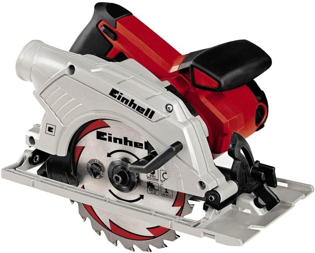 einhell-te-cs-165-handkreiss-ge-1200-w-165-mm-s-geblatt-55-mm-schnitth-he-alumin image 1