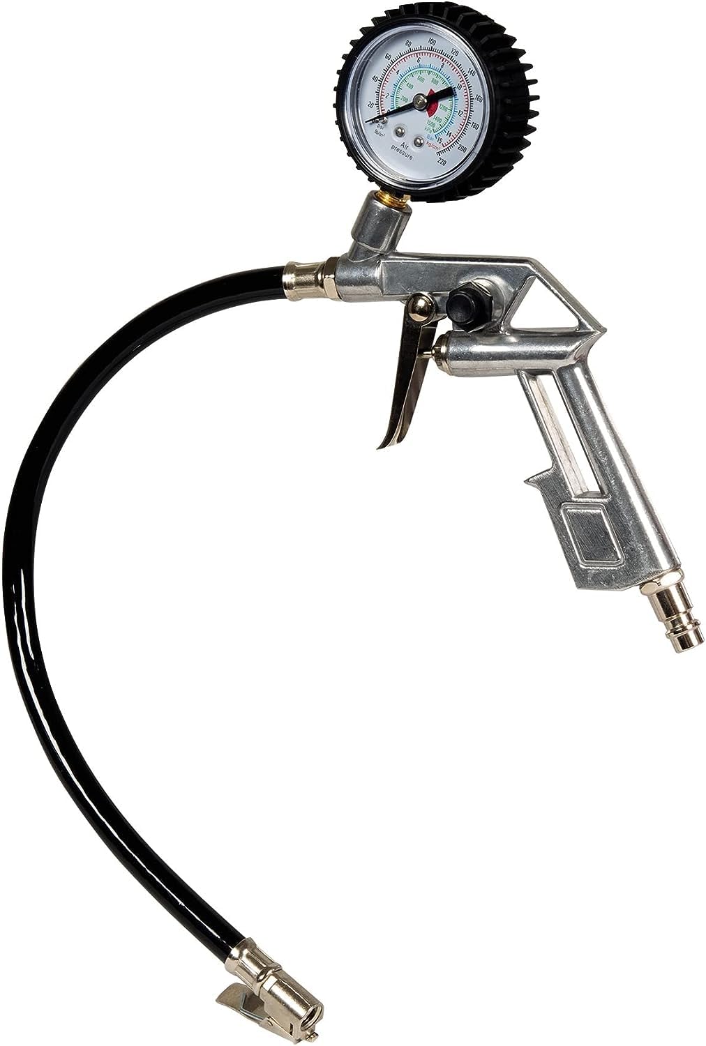 original-einhell-druckluftset-3-teilig-mit-ausblaspistole-reifenf-ller-mit-manom image 3