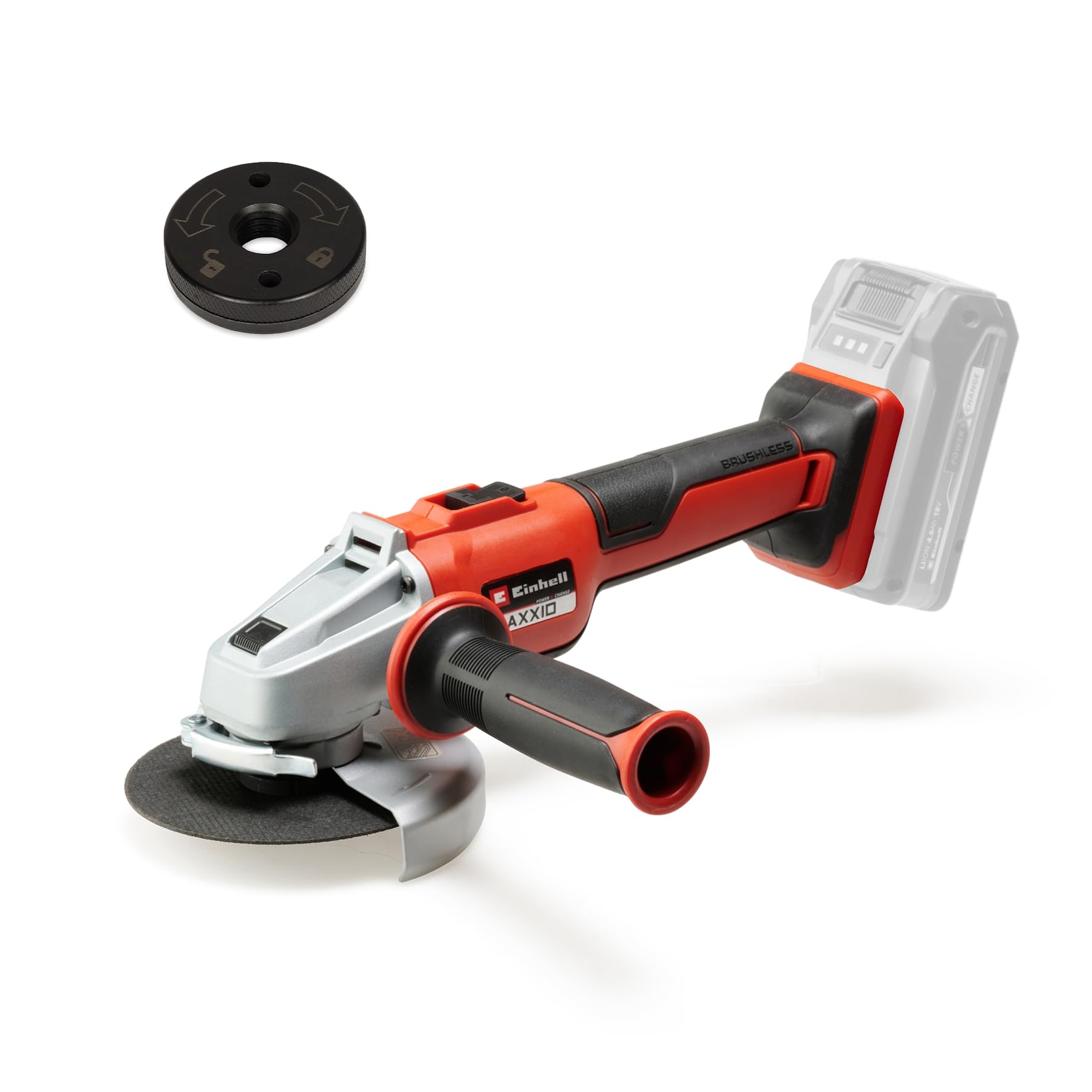 einhell-axxio-18-125-q-akku-winkelschleifer-power-x-change-18-v-brushless-125-mm image 3