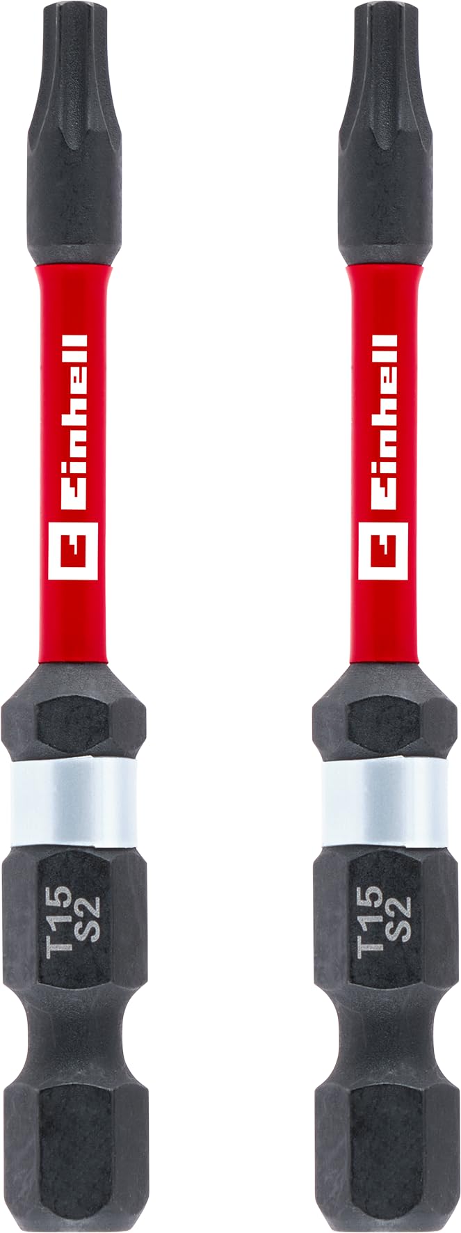 original-einhell-impact-bits-doppel-torsion-2er-set-60-mm-t15-s2-stahl-e-6-3-sch image 1