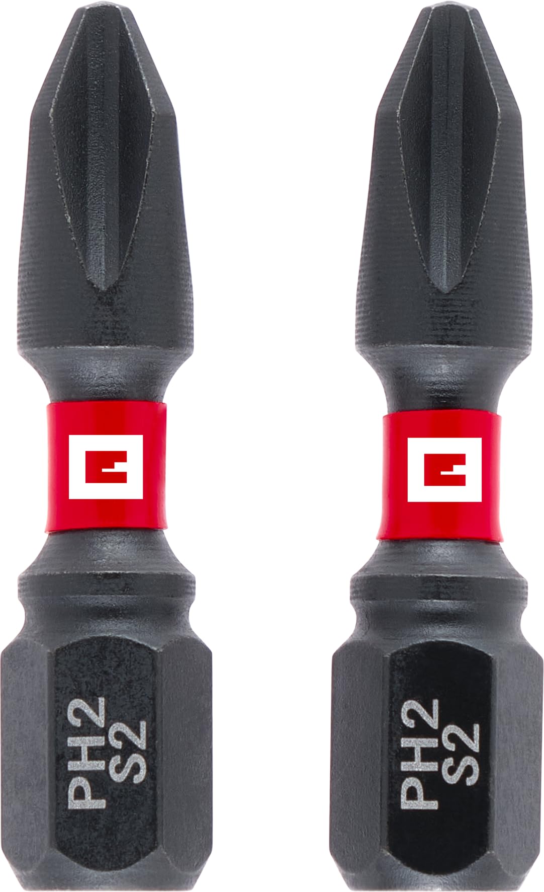 original-einhell-impact-bits-doppel-torsion-2-teilig-30-mm-ph2-s2-stahl-manganph image 1