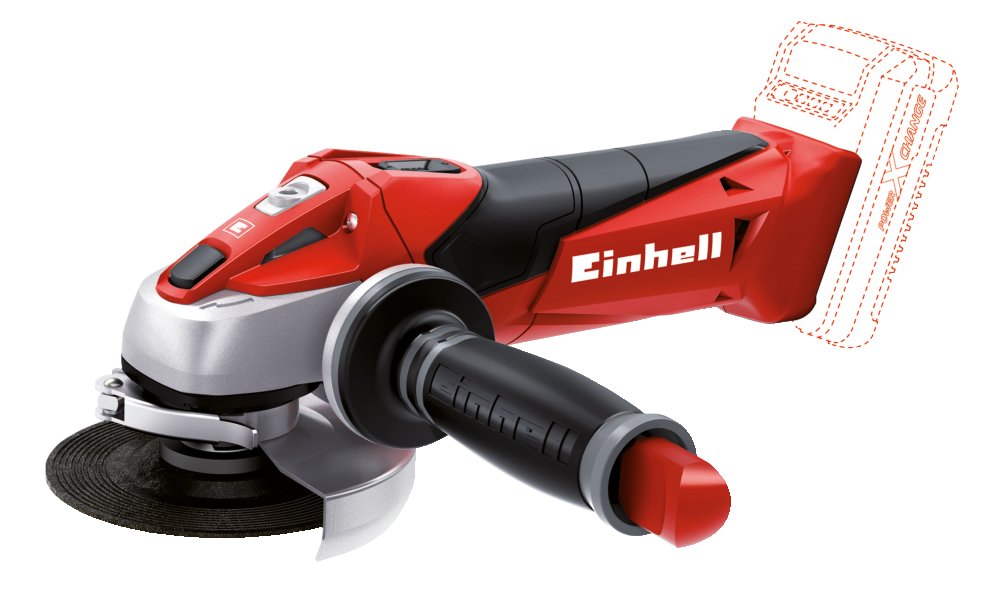 einhell-akku-winkelschleifer-tc-ag-18-115-li-kit-power-x-change-18-v-kabelloser- image 2
