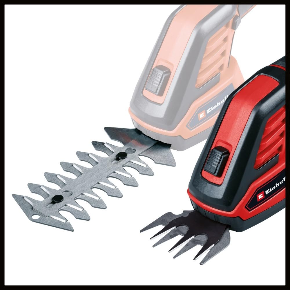 einhell-akku-gras-und-strauchschere-gc-cg-3-6-70-li-3-6-v-2-0-ah-70-mm-grasscher image 2