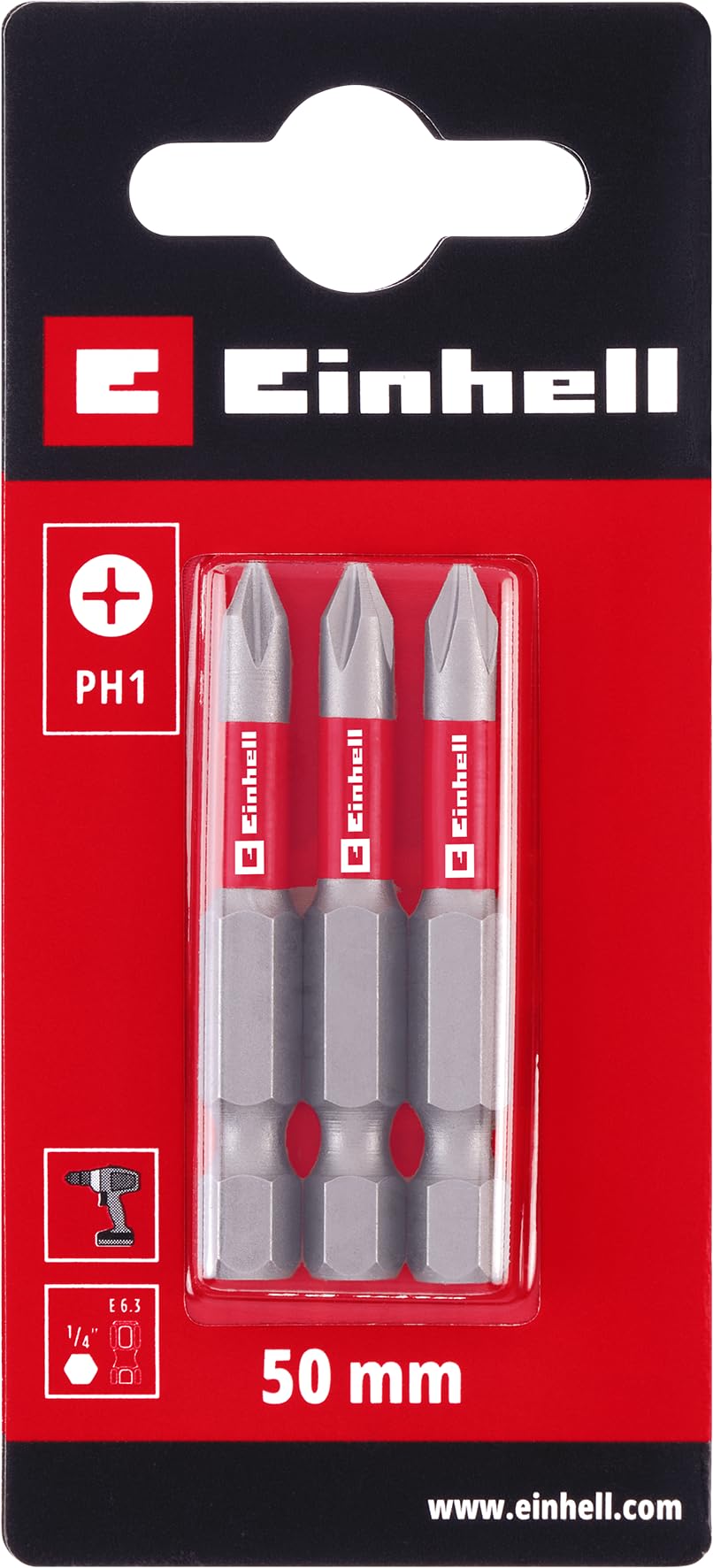 einhell-standard-bits-3-teilig-50-mm-ph1-chrom-vanadium-pr-zises-schrauben-gute- image 2