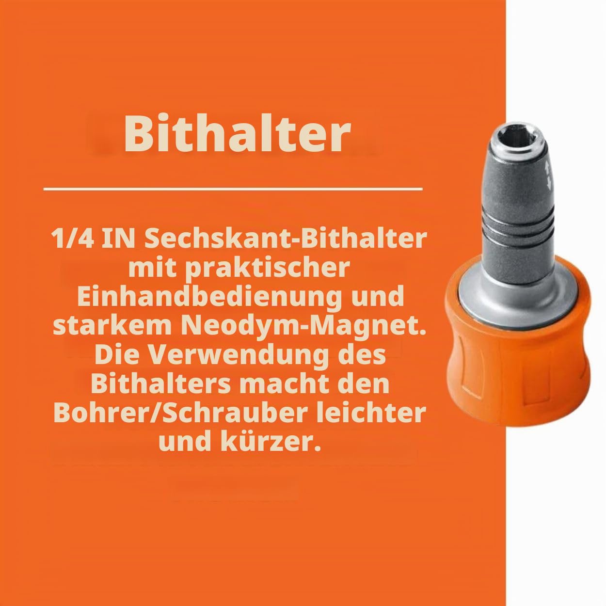 fein-1-4-zoll-innensechskant-bithalter-quickin-einhandbedienung-neodym-magnet-ko image 2