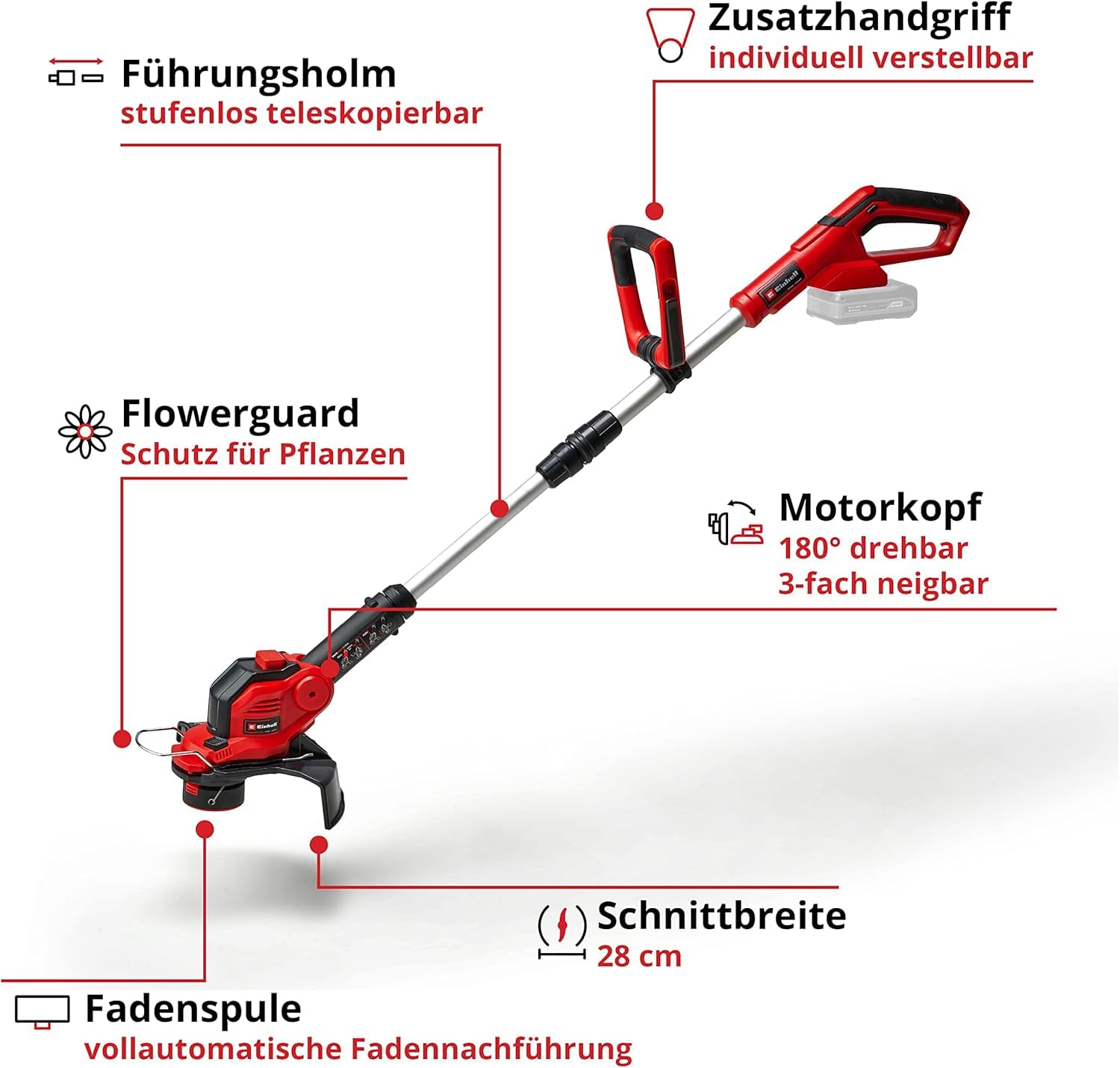einhell-akku-rasentrimmer-ge-ct-18-28-li-solo-power-x-change-18-v-28-cm-schnittb image 3