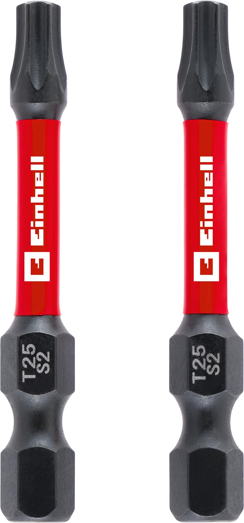 einhell-impact-bits-2-tlg-50-mm-t25-s2-stahl-mit-torsionszone-1-4-e-6-3-schaft image 1
