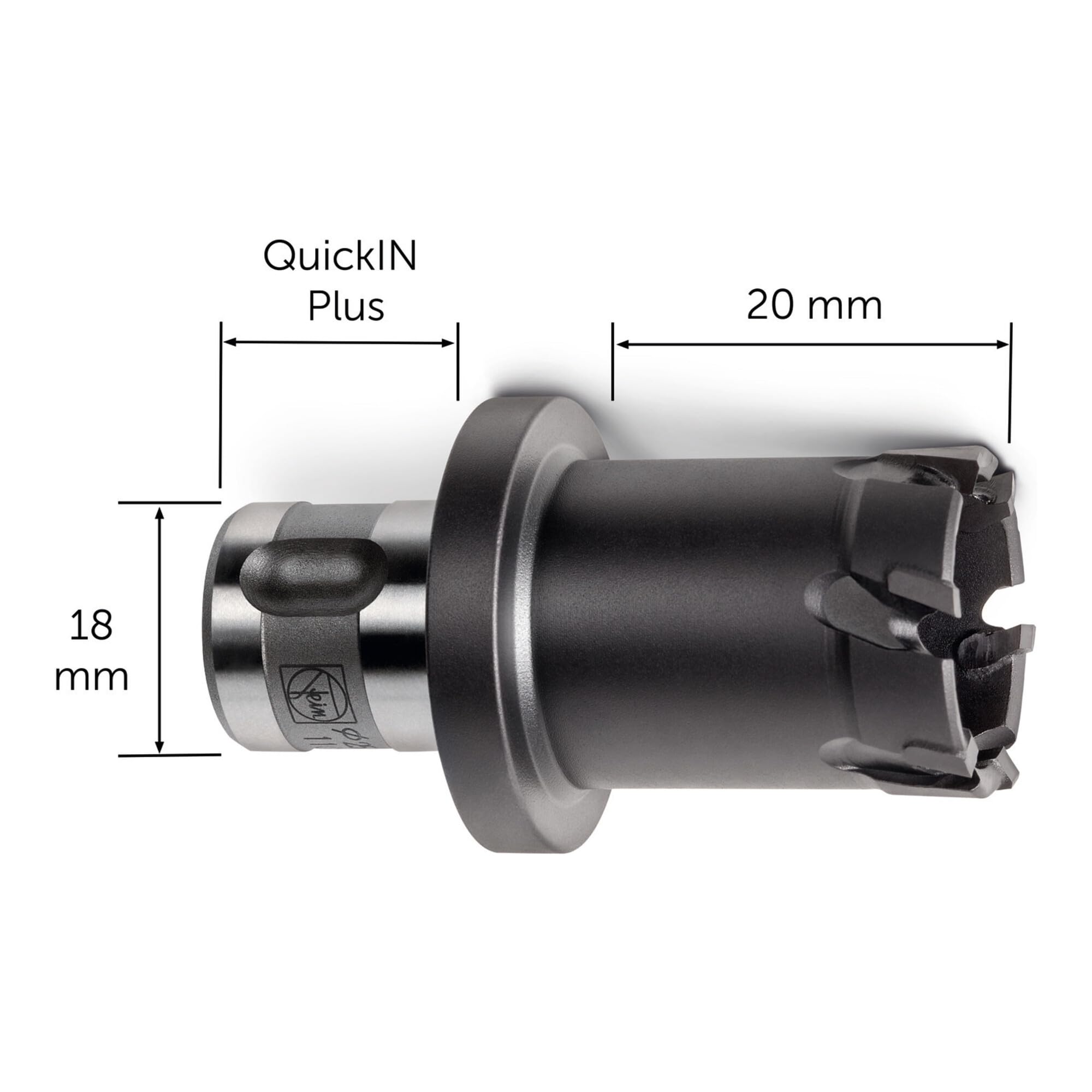 fein-hm-ultra-kernbohrer-15-5-mm-mit-quickin-plus-aufnahme-tialn-beschichtet image 3