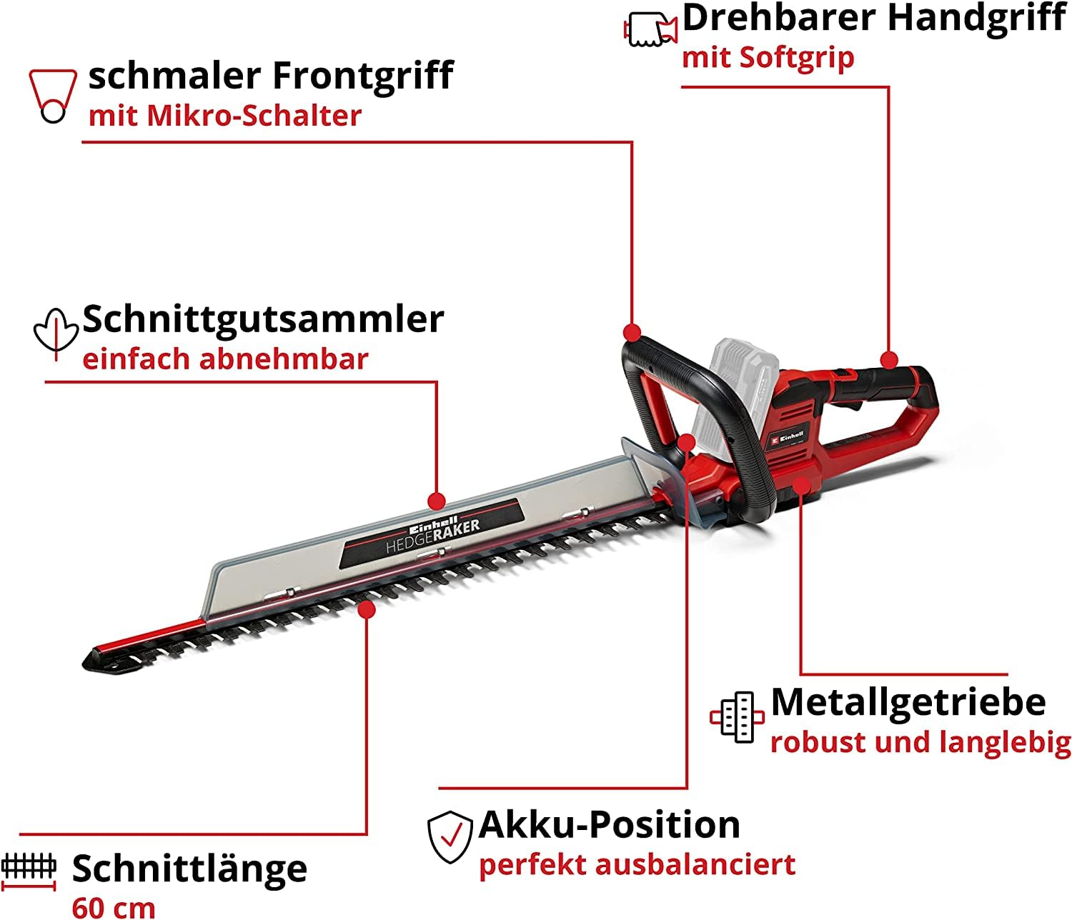 einhell-akku-heckenschere-ge-ch-18-60-li-solo-power-x-change-60-cm-schnittl-nge- image 3