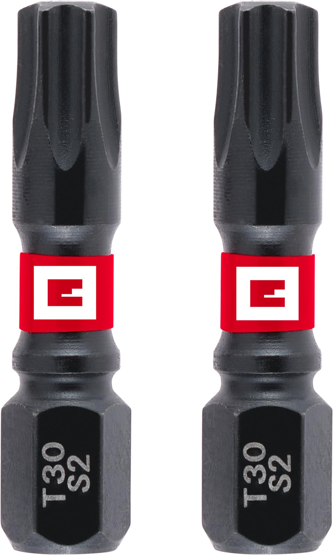 einhell-impact-bits-doppel-torsion-2-tlg-30-mm-t30-s2-stahl-c-6-3-schaft image 1
