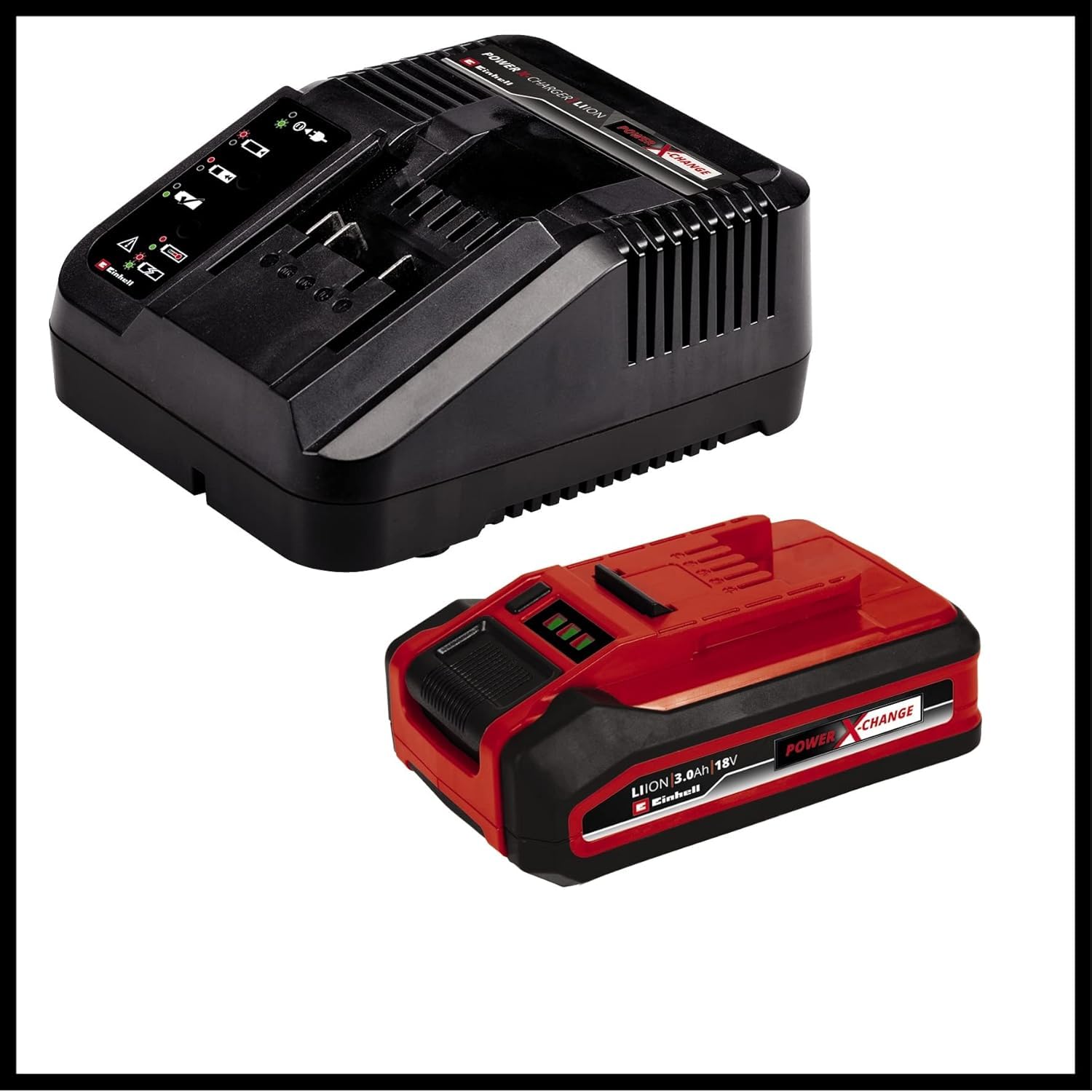 einhell-akku-winkelschleifer-te-ag-18-115-li-kit-18-v-power-x-change-3-0-ah-akku image 2