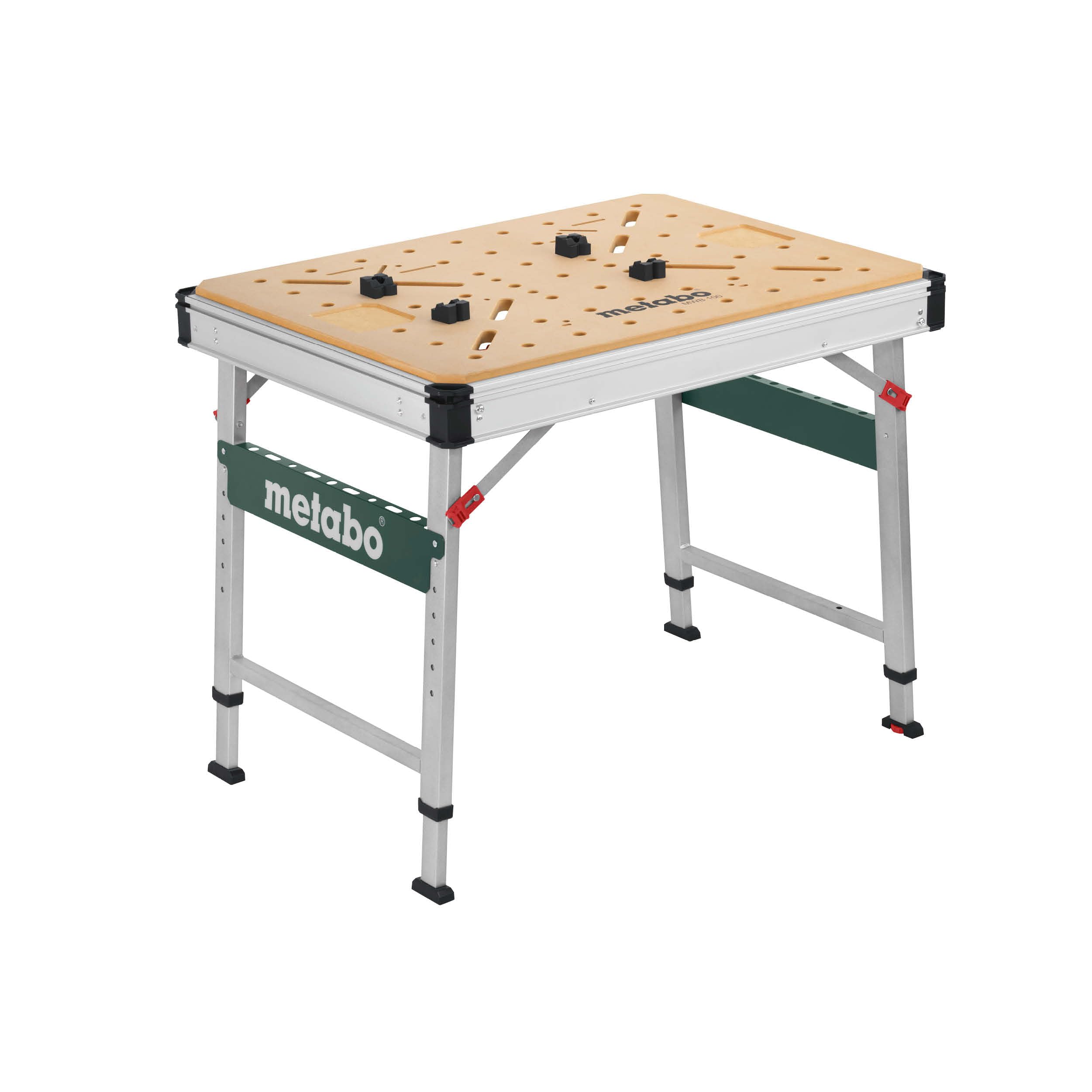 metabo-mwb-100-multifunktionstisch-klappbare-werkbank-mobiler-s-gebock-bis-120-k image 1