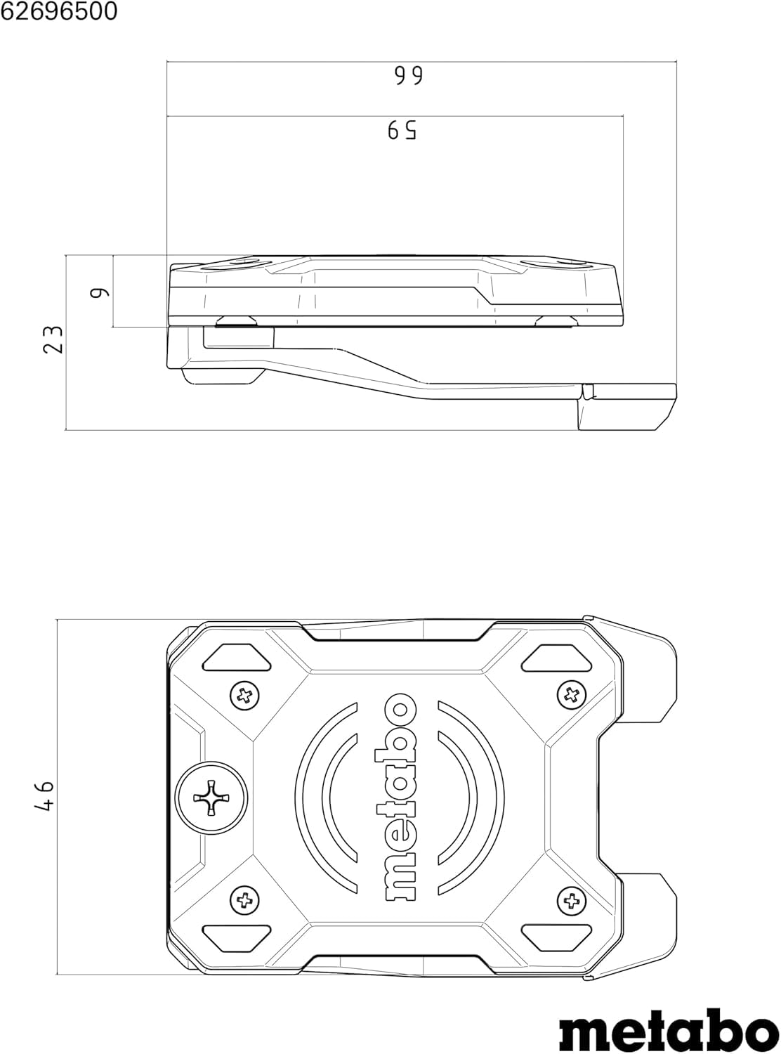 metabo-werkzeugfinder-tracker-ios-kompatibel-apple-wo-ist-app-wasserdicht-ip67-l image 2