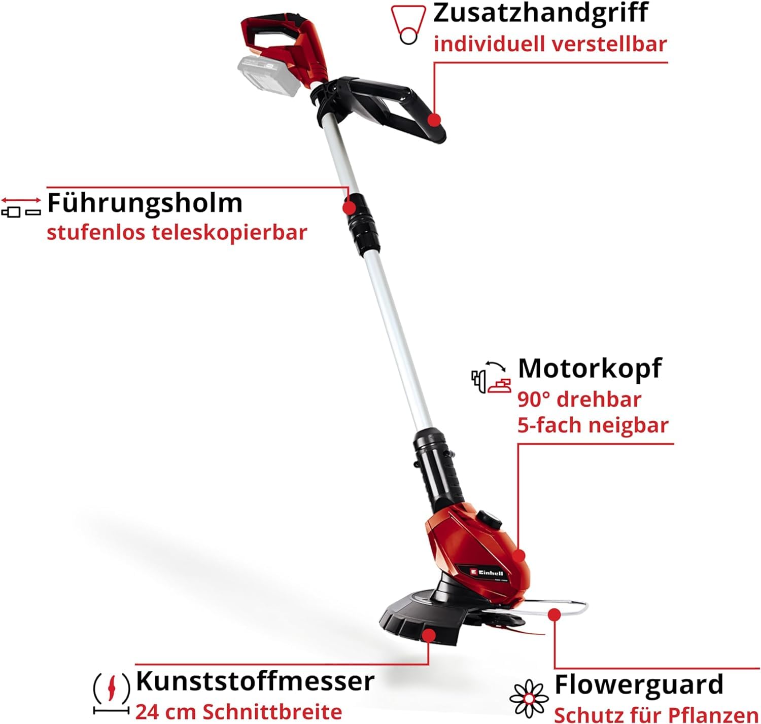 einhell-akku-rasentrimmer-power-x-change-ge-ct-18-li-solo-18-v-8500-u-min-drehba image 3