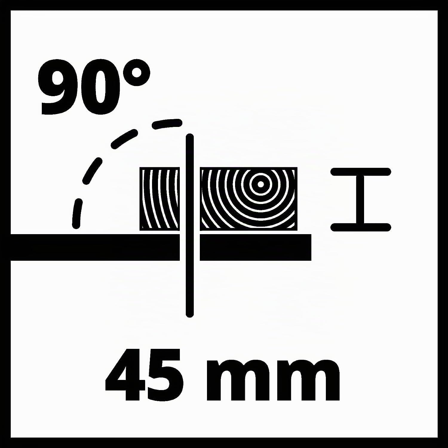 einhell-tc-ts-210-tischkreiss-ge-1-200-w-210-mm-s-geblatt-45-mm-schnitth-he image 7