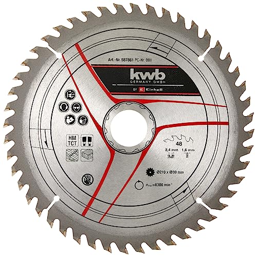 einhell-kreiss-geblatt-210x30-mm-48-z-hne-hartmetall-s-geblatt-f-r-akku-zug-kapp image 6