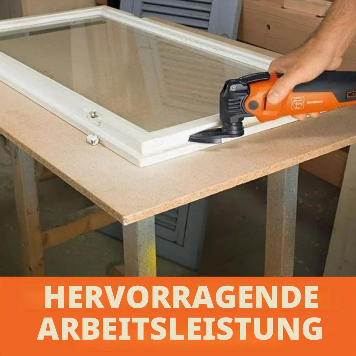 fein-schleifpapier-f-r-profil-schleifset-korn-80-25-st-ck-korund-ungelocht-klett image 3