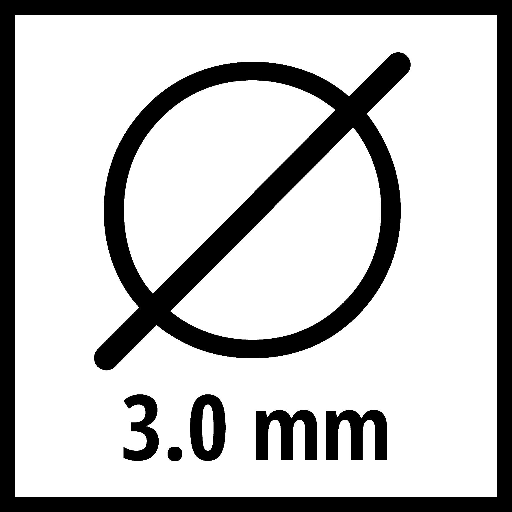 original-einhell-ersatzfaden-low-noise-line-3-0-gedrehter-leiser-m-hfaden-3-0-mm image 2