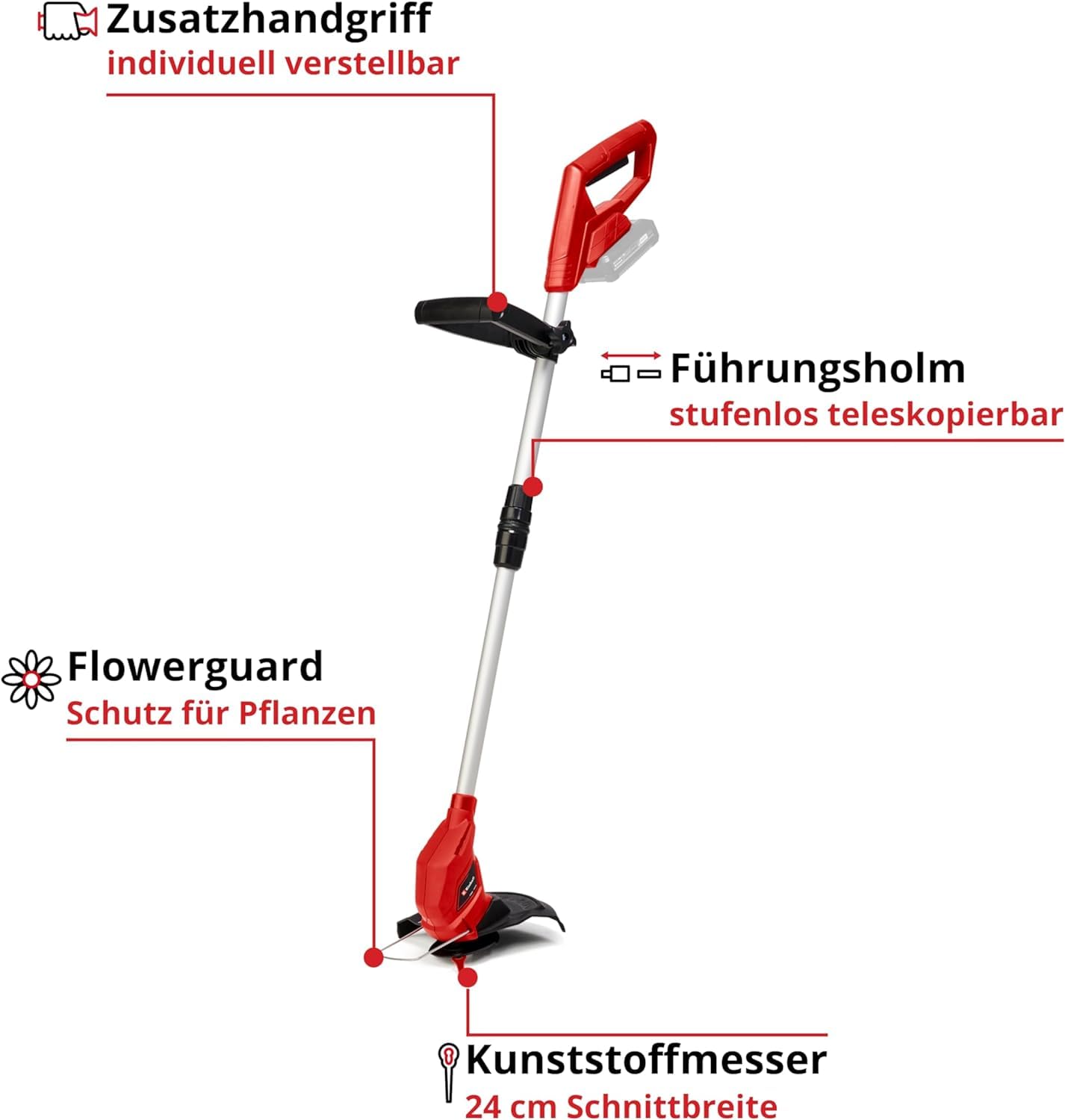 einhell-rasentrimmer-gc-ct-18-24-li-solo-power-x-change-18v-akku-rasentrimmer-24 image 3