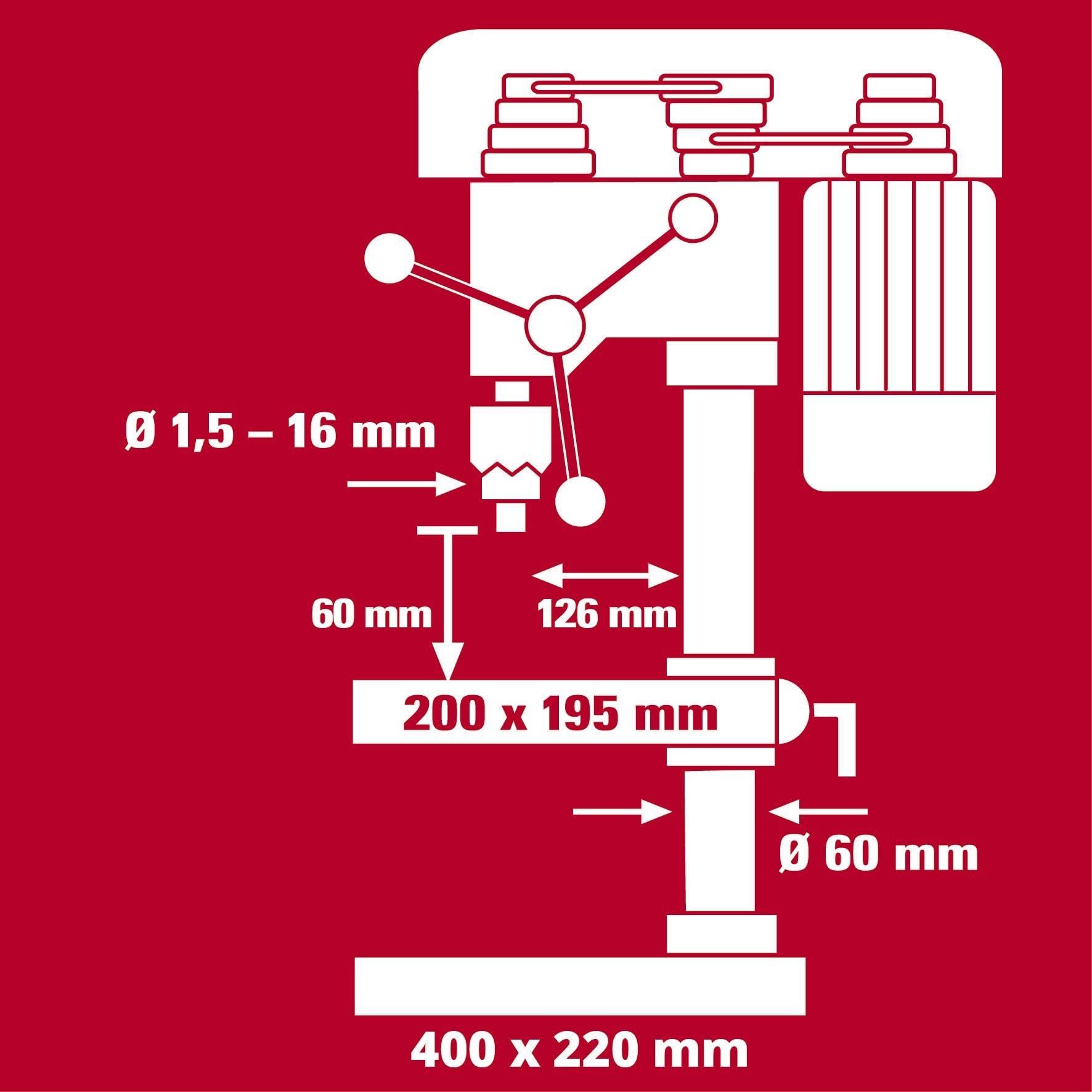 einhell-s-ulenbohrmaschine-tc-bd-630-1-630-w-12-stufige-drehzahlregelung-bohrtie image 8