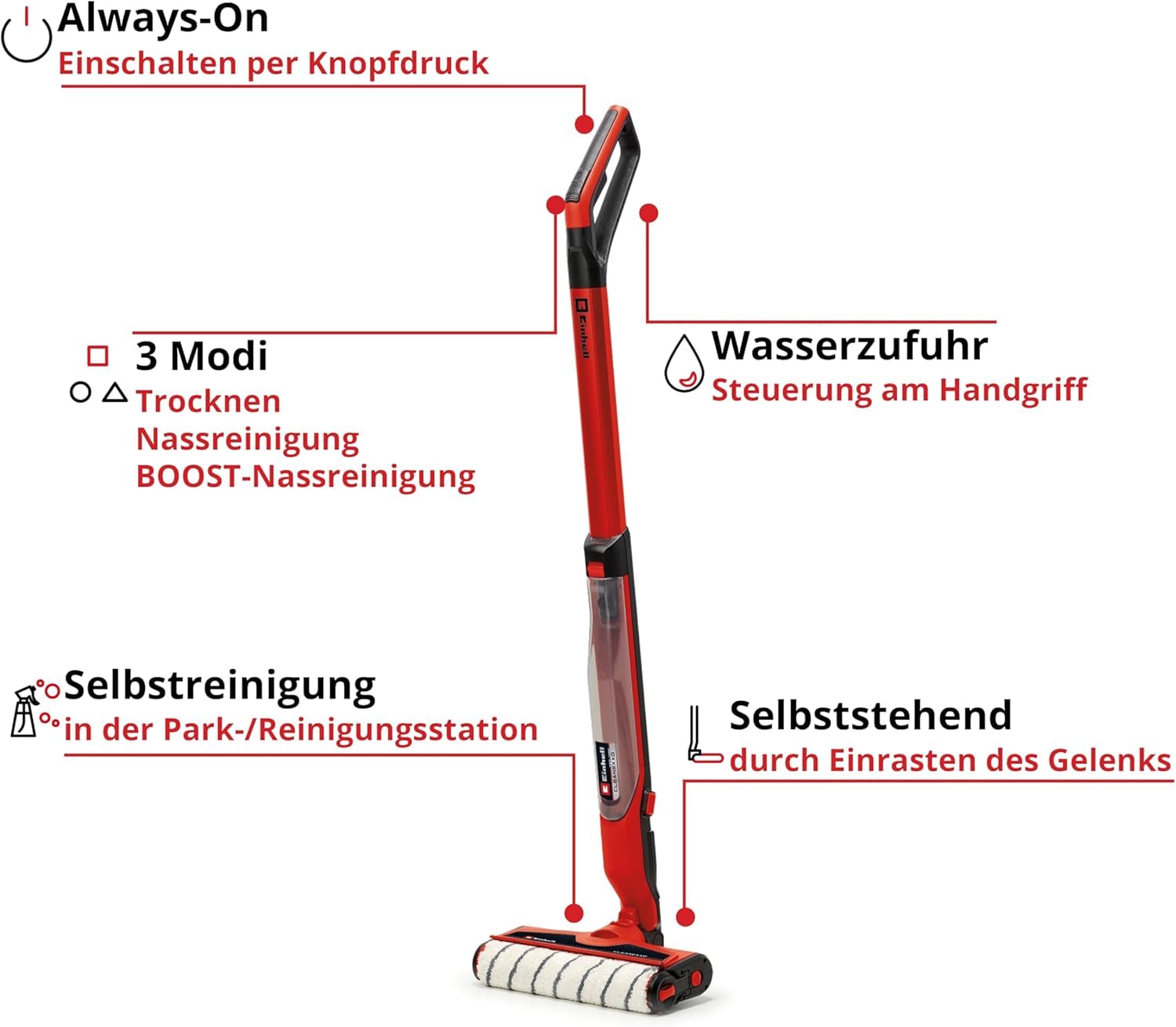 einhell-akku-hartbodenreiniger-cleanexxo-power-x-change-18-v-290-mm-b-rstenwalze image 3