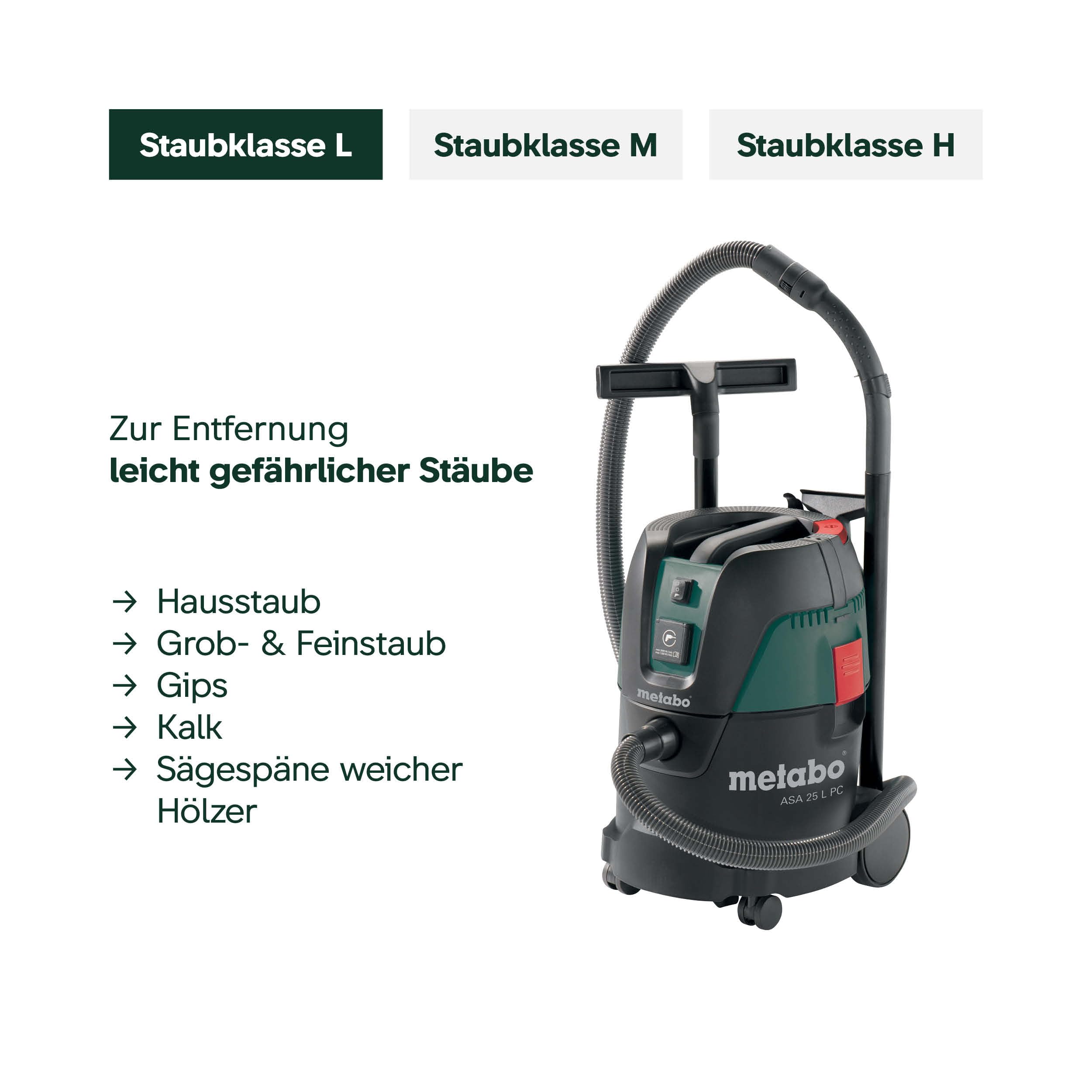 metabo-allessauger-asa-25-l-pc-nass-trockensauger-staubklasse-l-25-l-pressclean- image 6