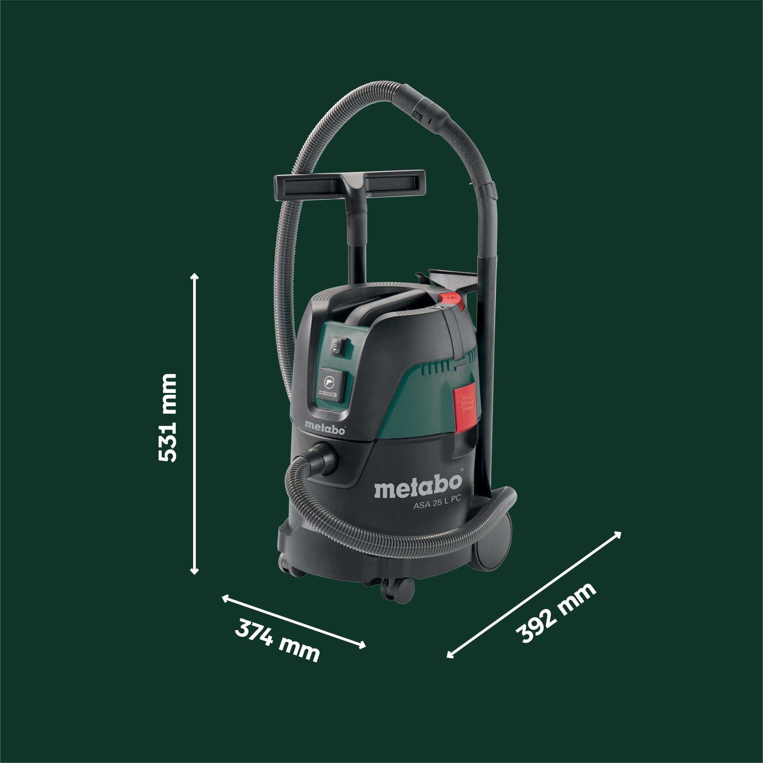 metabo-allessauger-asa-25-l-pc-nass-trockensauger-staubklasse-l-25-l-pressclean- image 5