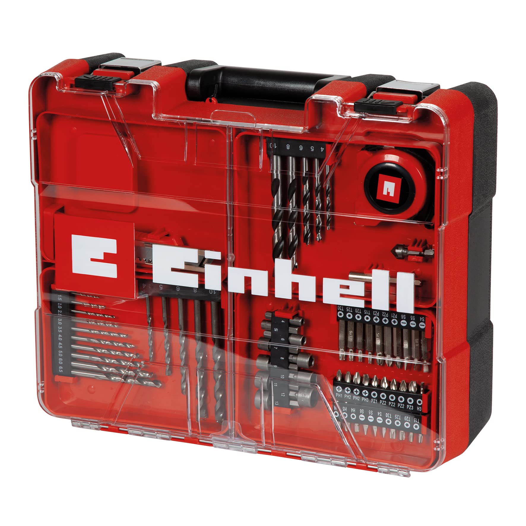 einhell-tc-id-1000-e-kit-64-schlagbohrmaschine-set-1010-w-13-mm-schnellspannbohr image 2