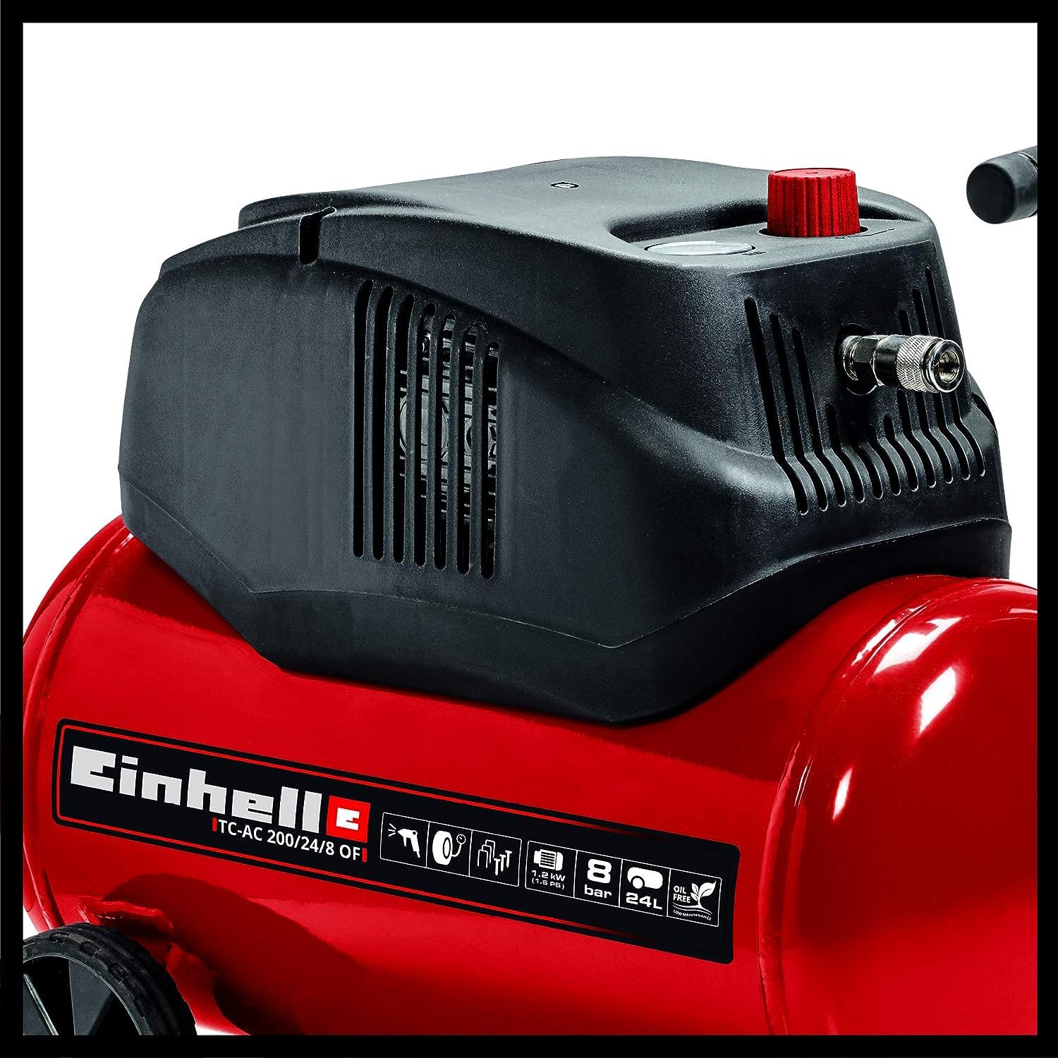 einhell-tc-ac-200-24-8-of-kompressor-lfrei-24-l-kessel-8-bar-180-l-min image 3