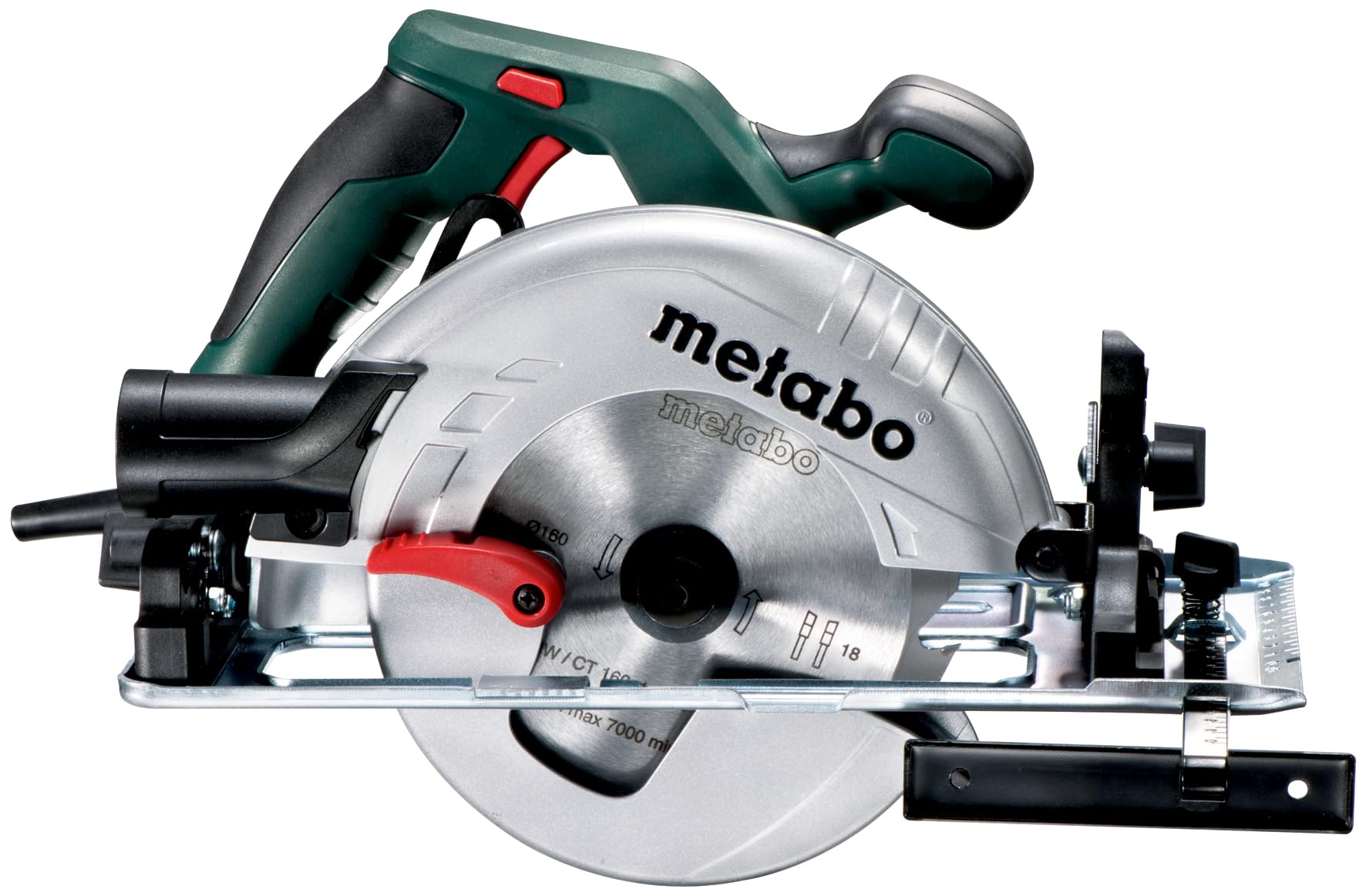 metabo-ks-55-handkreiss-ge-1200-w-mit-hm-s-geblatt-parallelanschlag-absaugung-un image 2