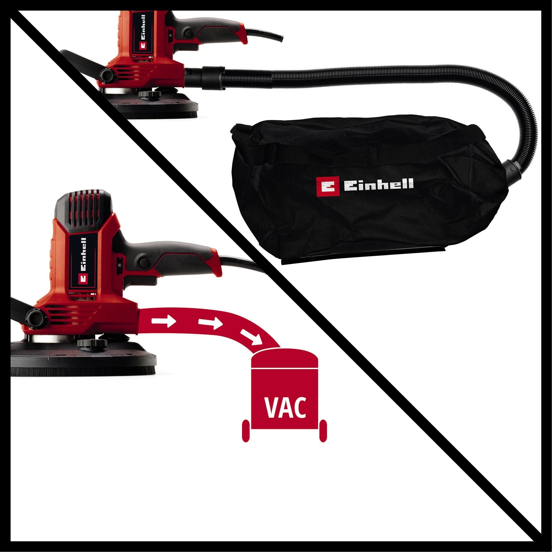 einhell-trockenbauschleifer-tc-dws-225-1220-w-225-mm-schleifteller-mit-b-rstenkr image 5