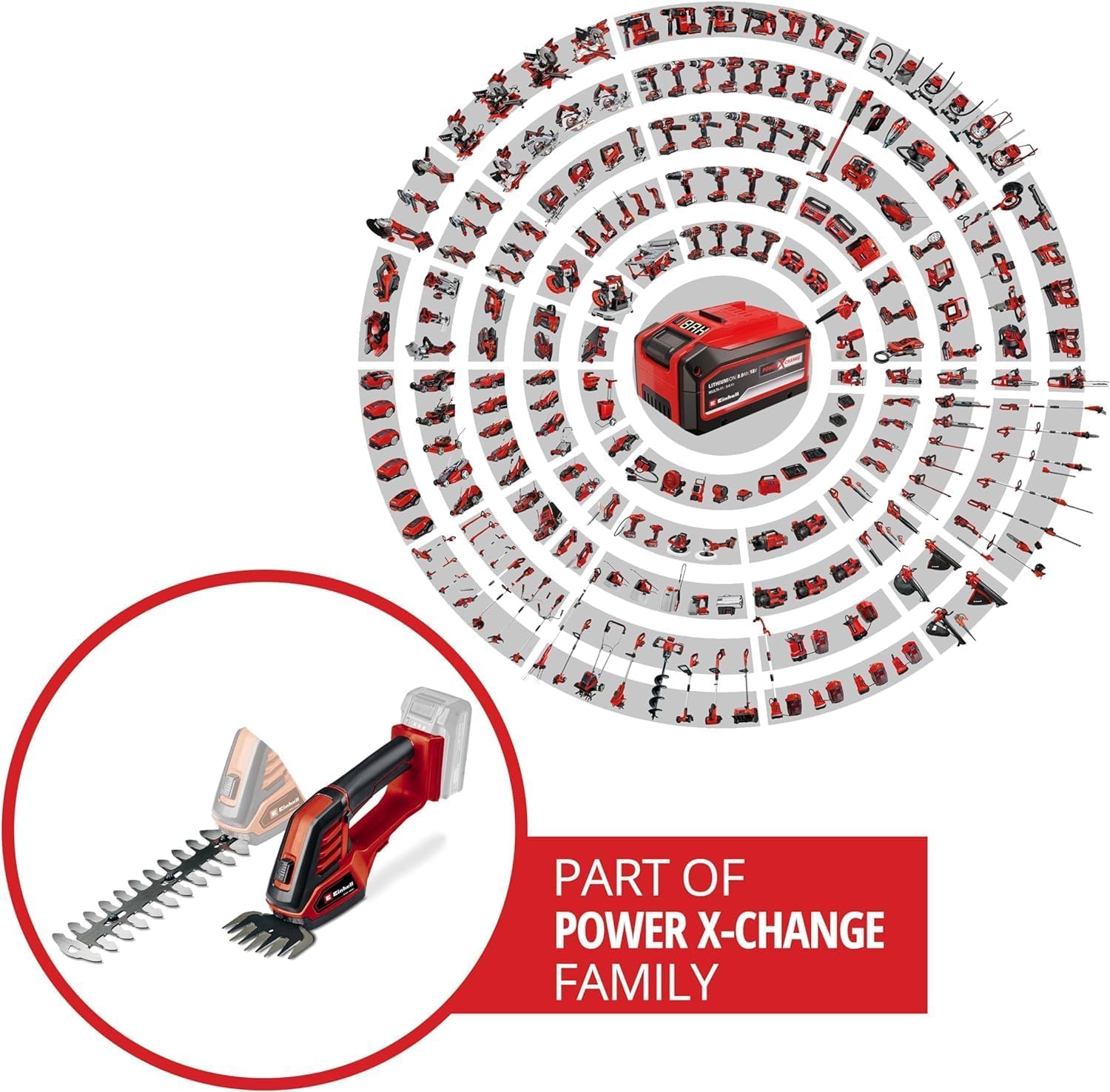 einhell-akku-gras-und-strauchschere-ge-cg-18-100-li-solo-power-x-change-18-v-100 image 2