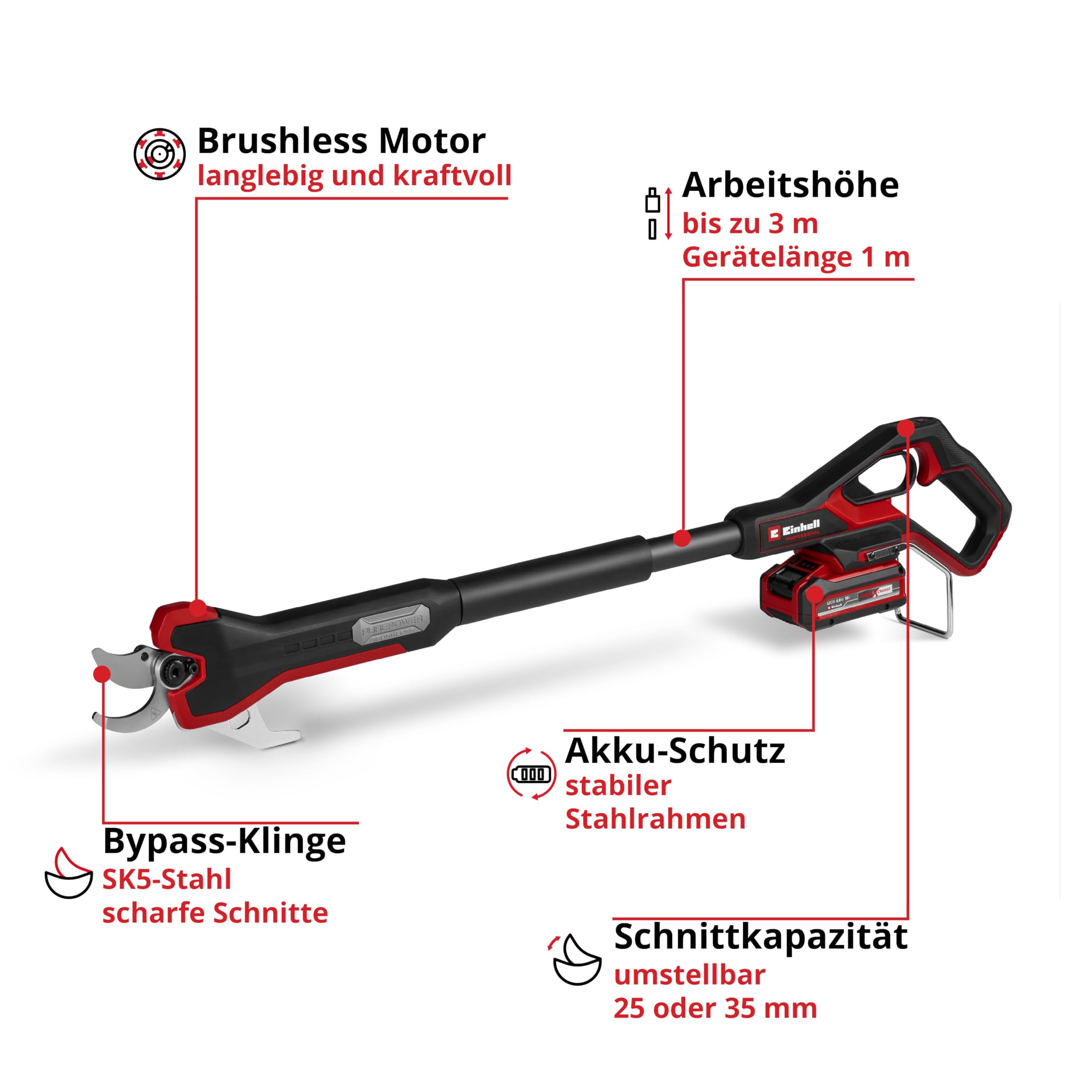 einhell-professional-akku-astschere-gp-ls-18-35-li-bl-solo-power-x-change-18-v-b image 3