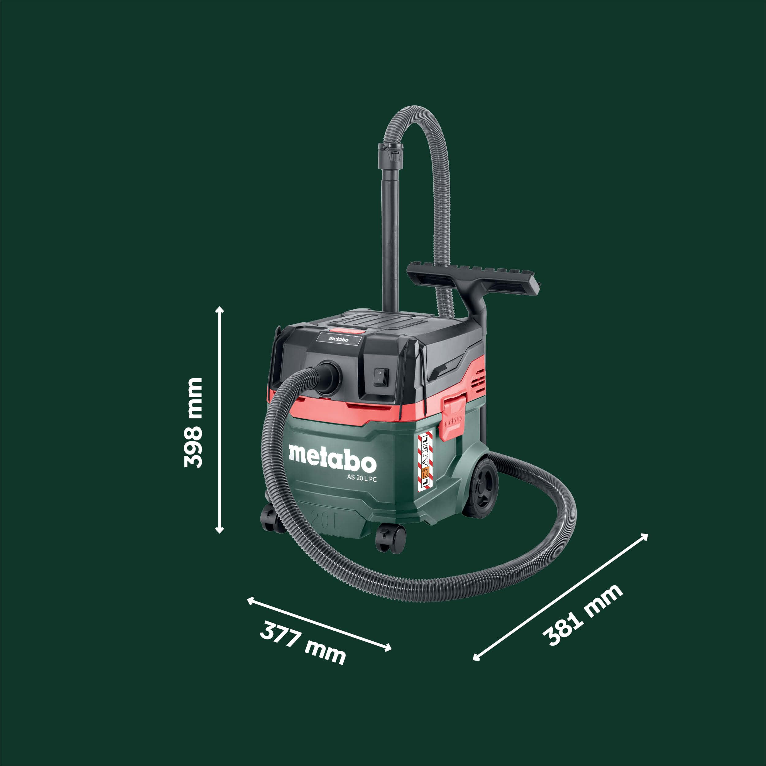 metabo-as-20-l-pc-allessauger-nass-trockensauger-staubklasse-l-1200-w-20-l-tank- image 4