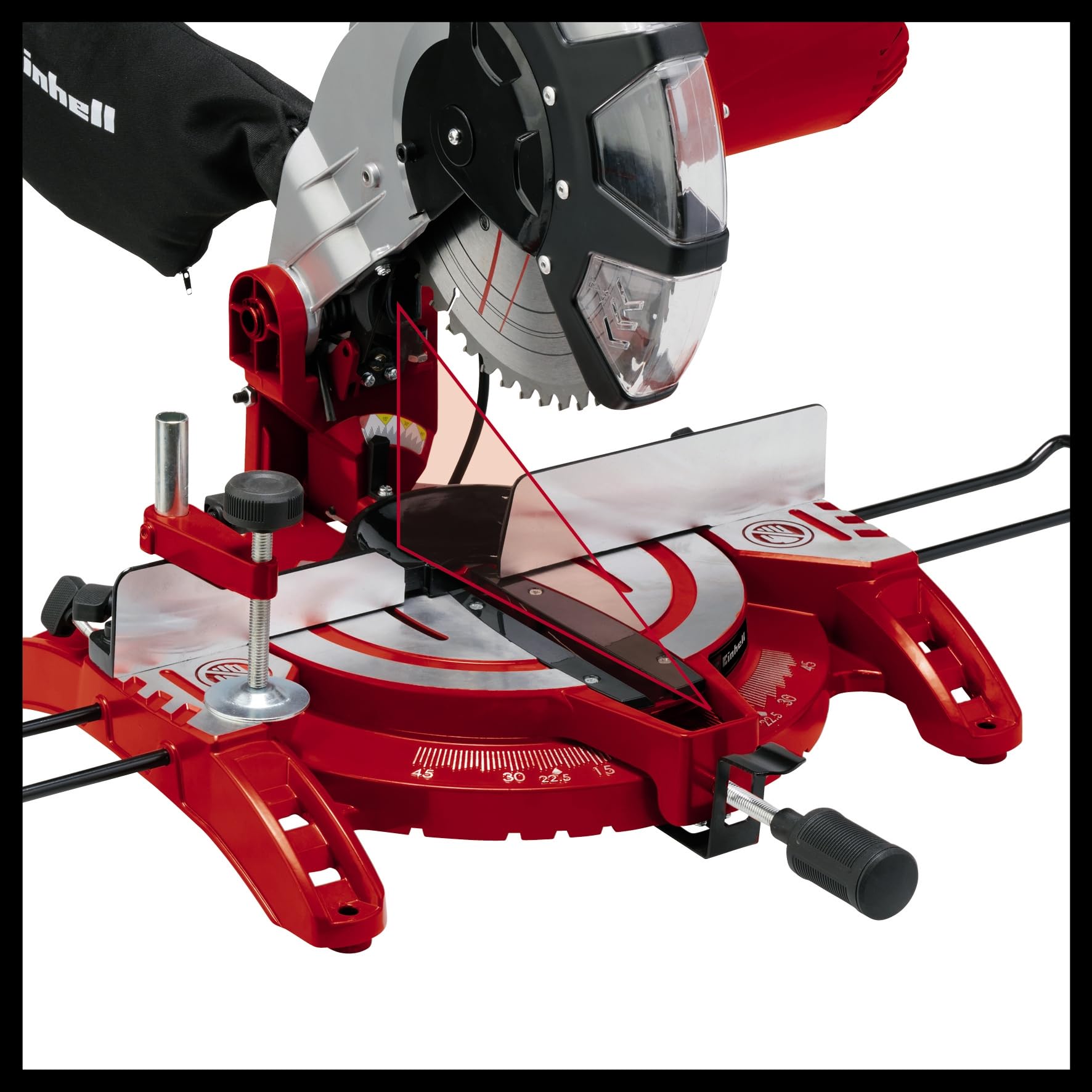 einhell-kapp-gehrungss-ge-tc-ms-2513-l-1600-w-250-mm-s-geblatt-laser-schwenkbare image 3